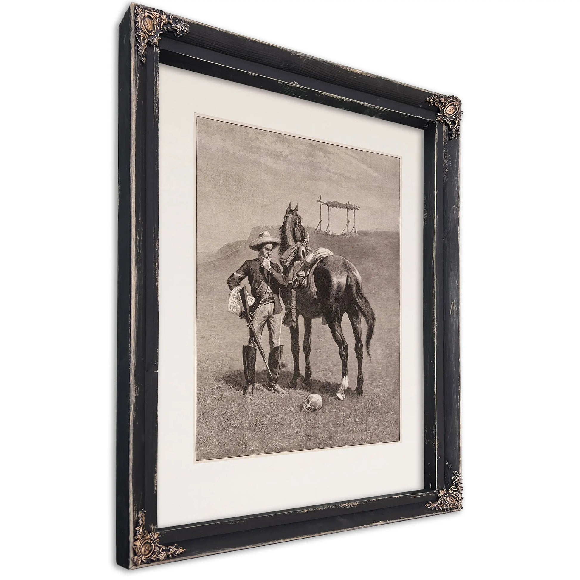 The Frontier Troopers Thanatopsis by Frederic Remington