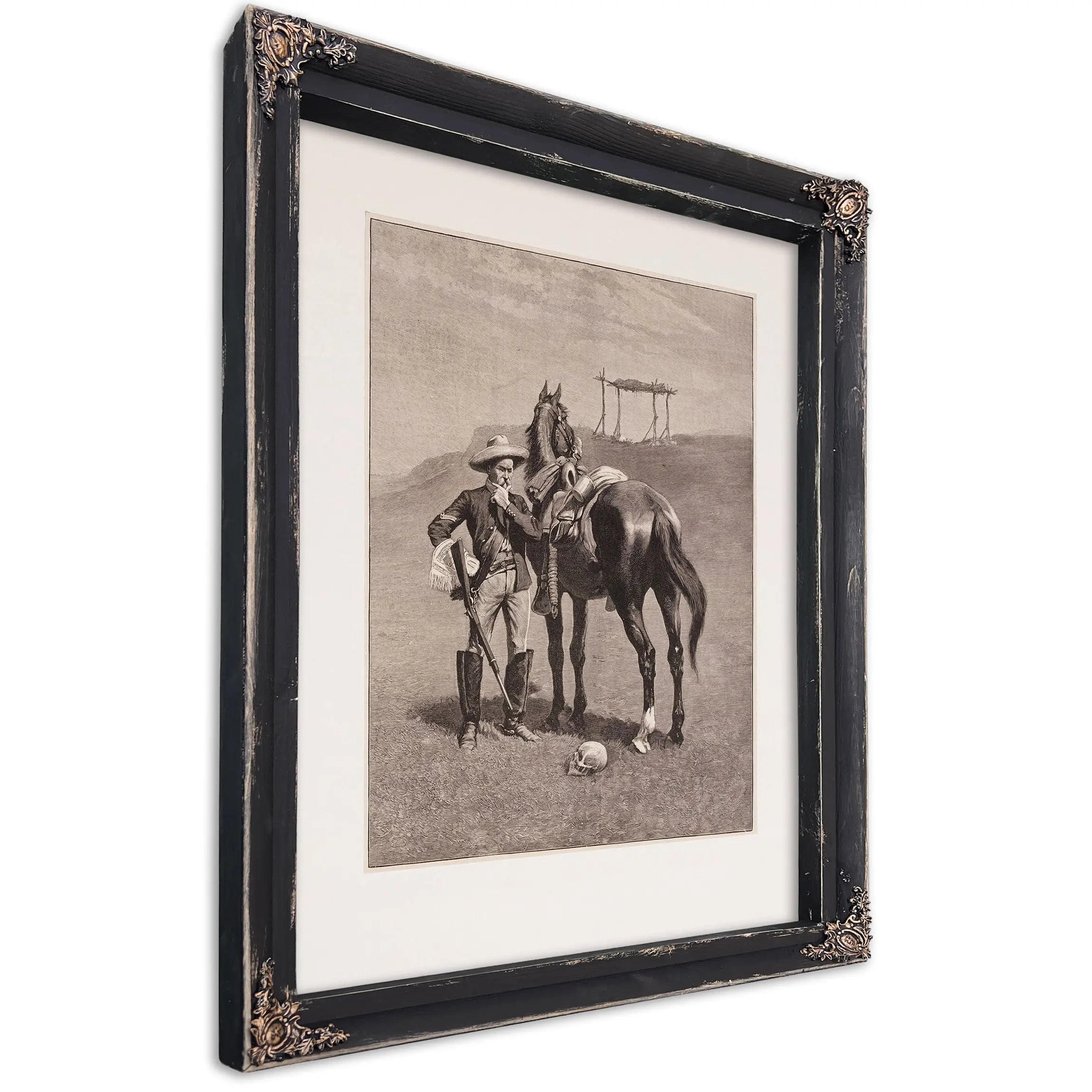 The Frontier Troopers Thanatopsis by Frederic Remington