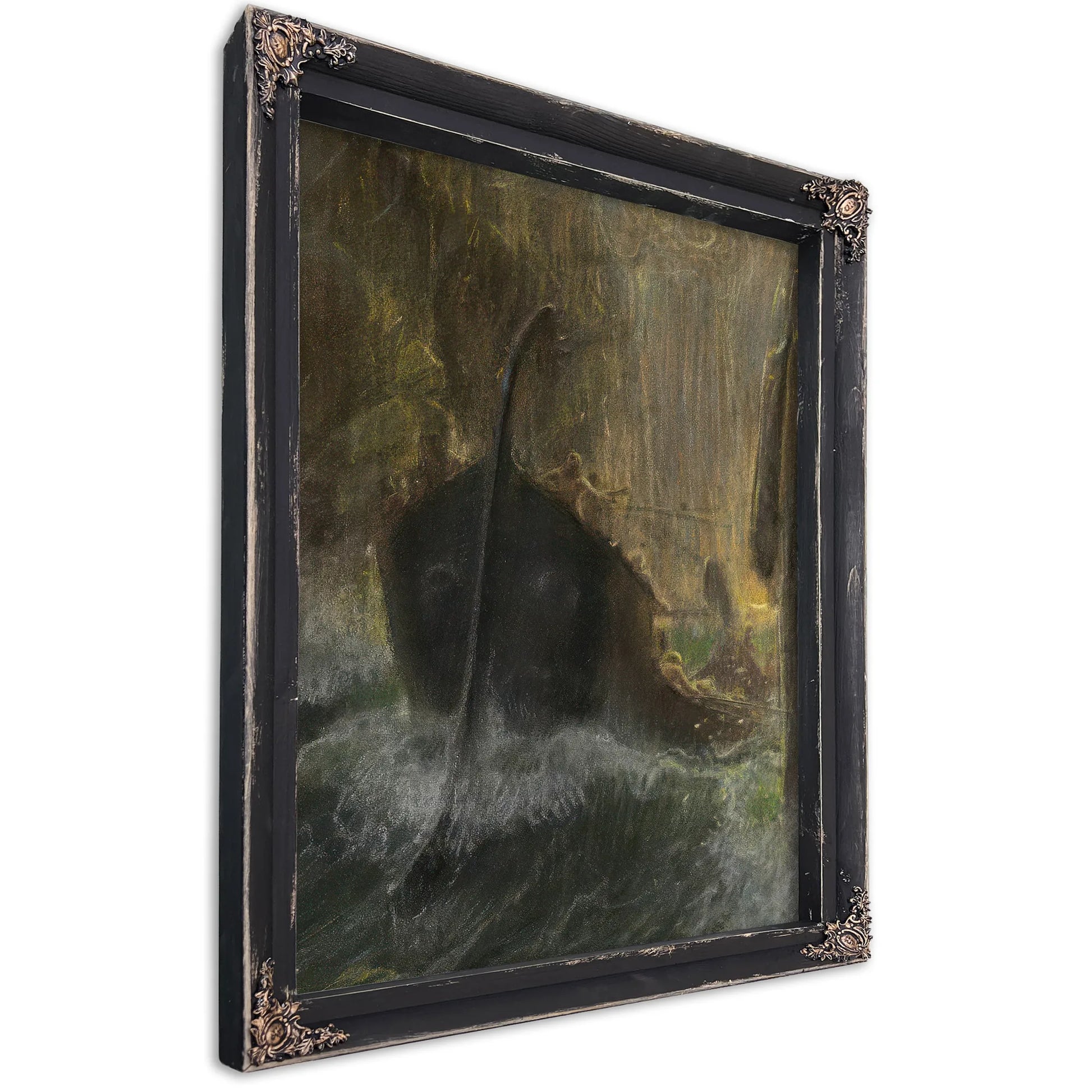 Between Scylla And Charybdis 1910 By Adolf Hiremy Hirschl Fine Art Print