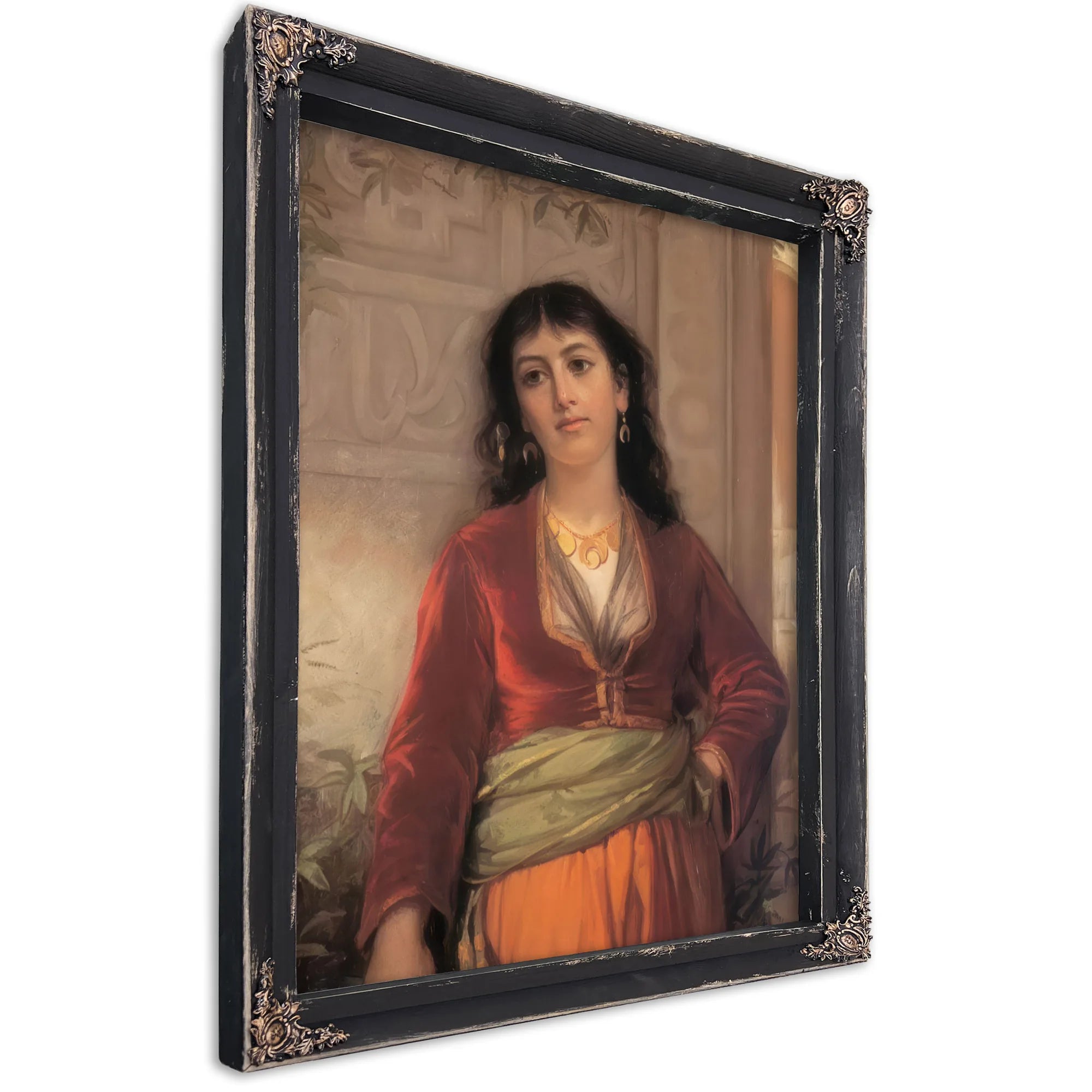The Unwelcome Companion A Street Scene In Cairo By John Waterhouse Fine Art Print