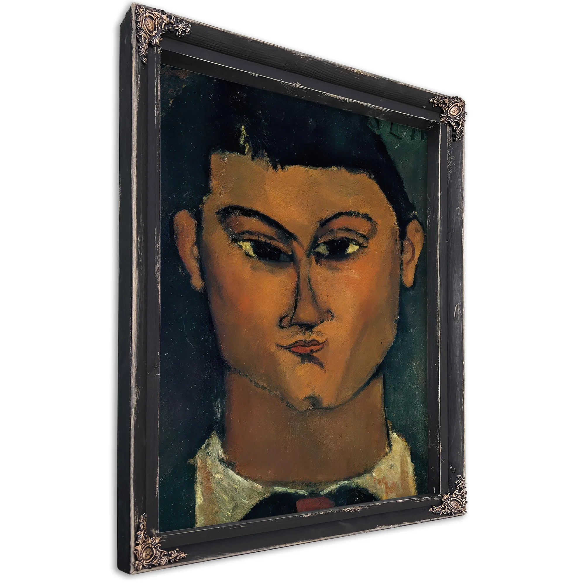 Portrait Of Moise Kisling 1915 By Amedeo Modigliani Fine Art Print