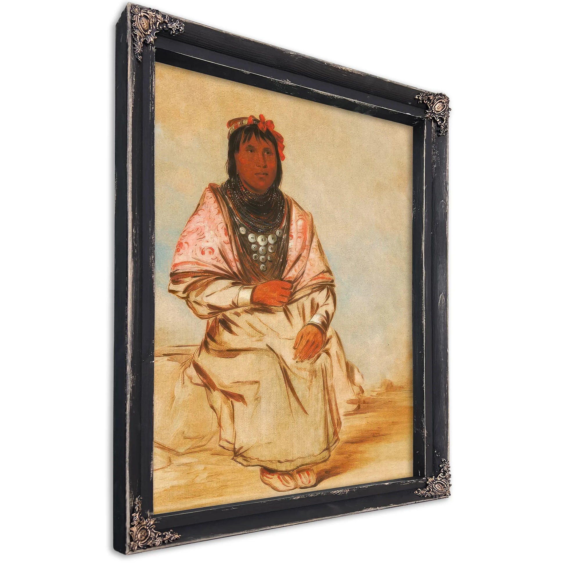 A Seminole Woman By George Catlin Fine Art Print