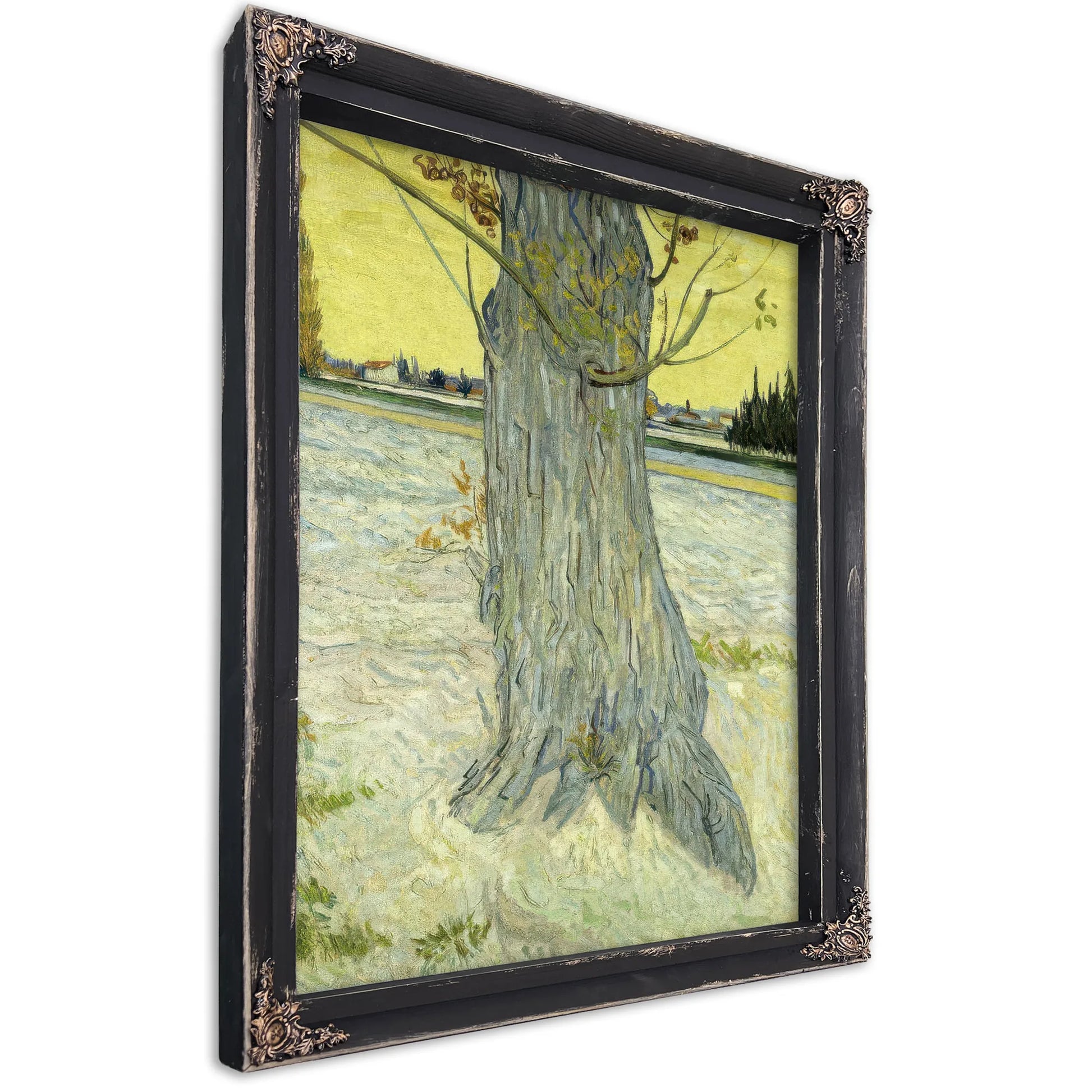 The Old Tree By Vincent Van Gogh Fine Art Print