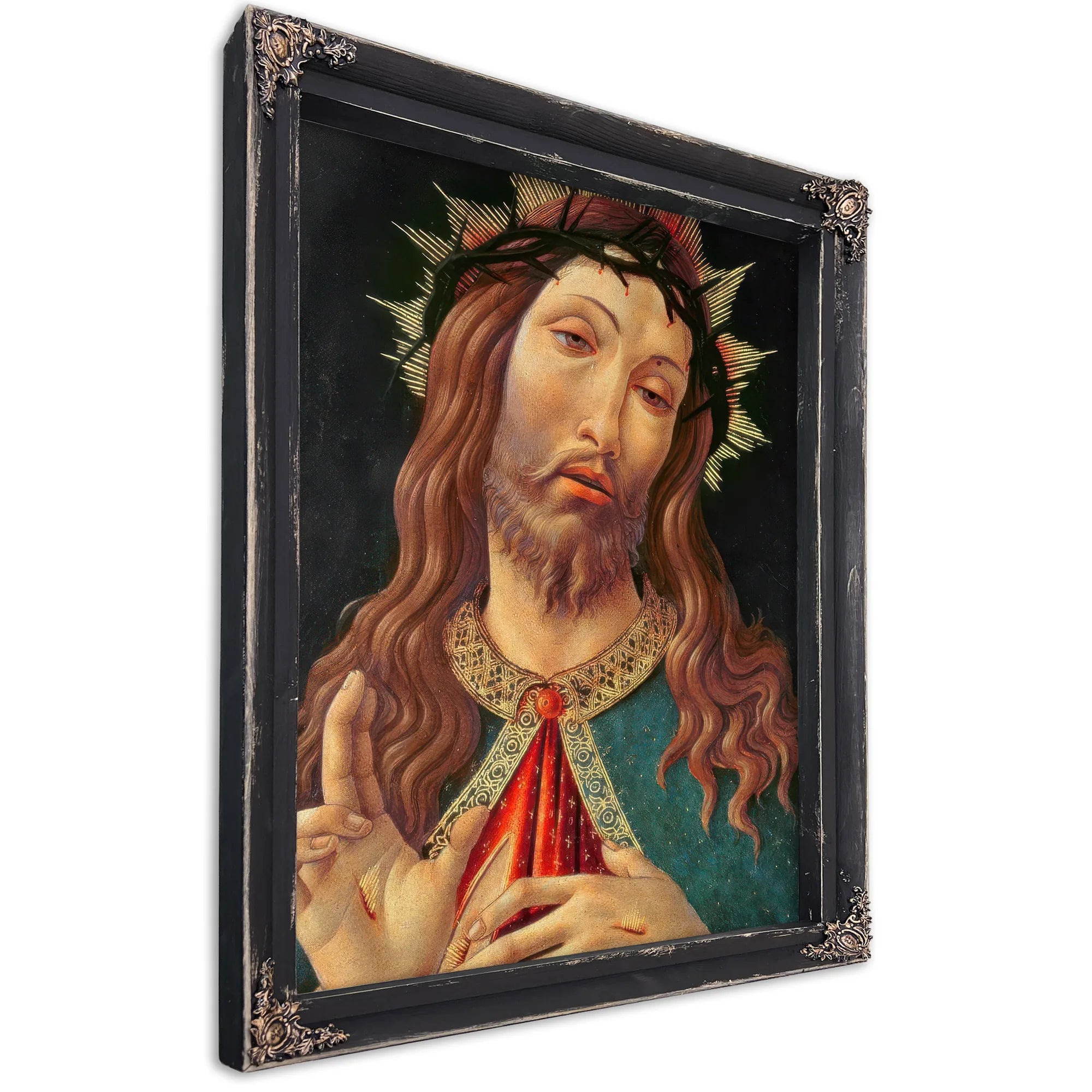 Ecce Homo Or The Redeemer By Sandro Botticelli Fine Art Print