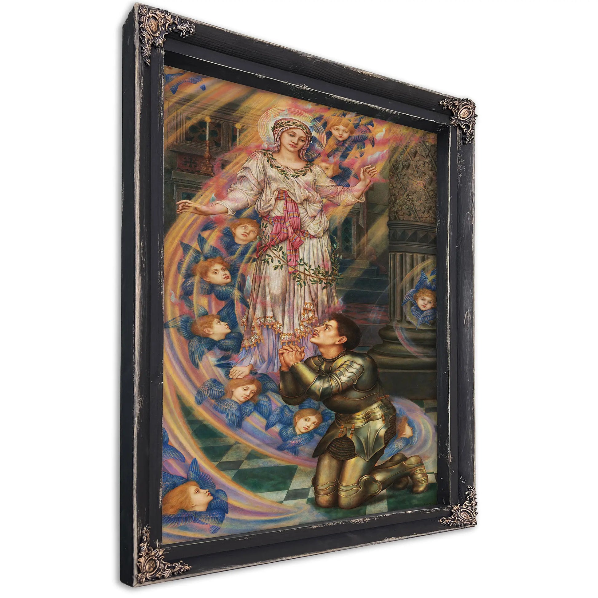 Our Lady Of Peace by Evelyn De Morgan
