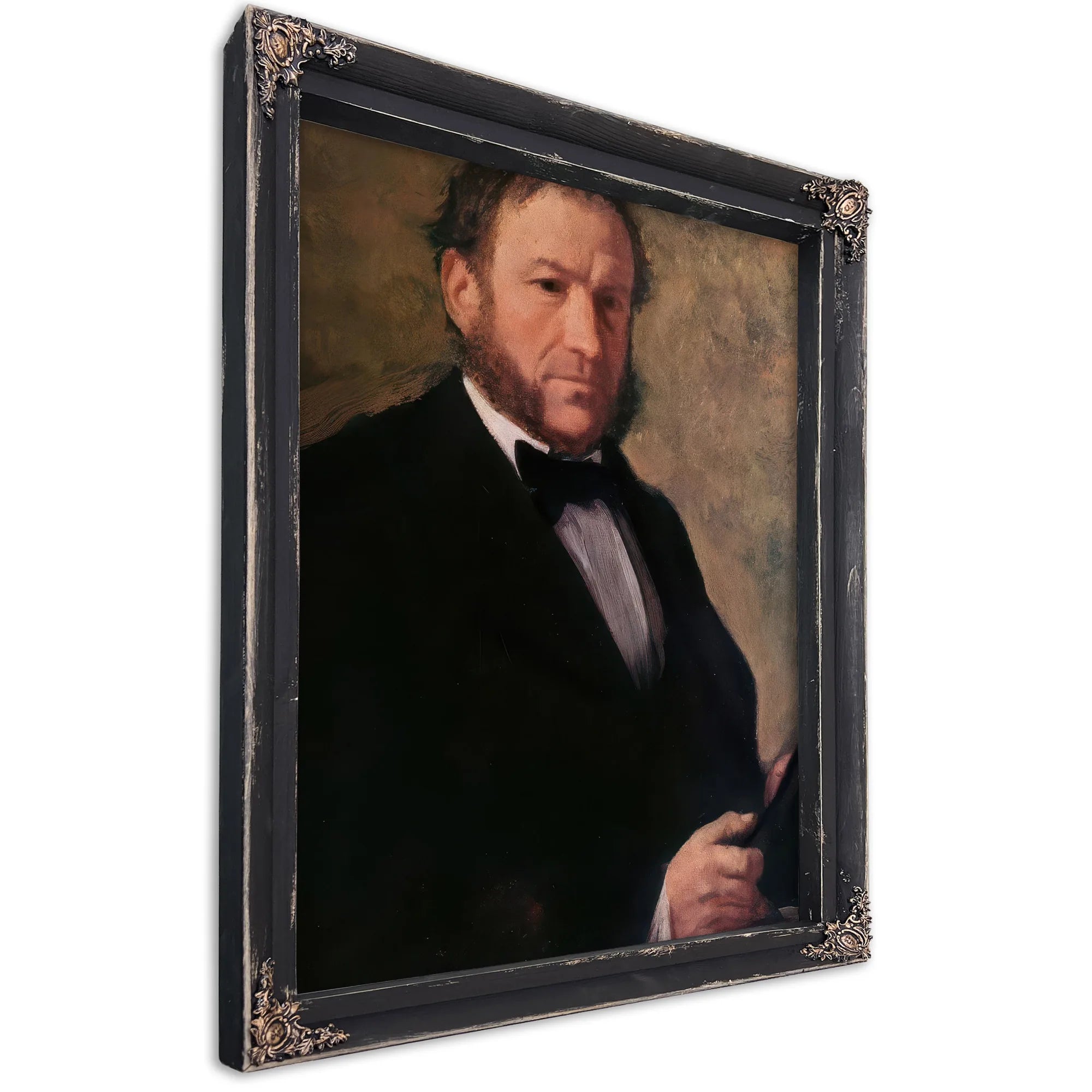 Portrait Of Monsieur Ruelle By Edgar Degas Fine Art Print