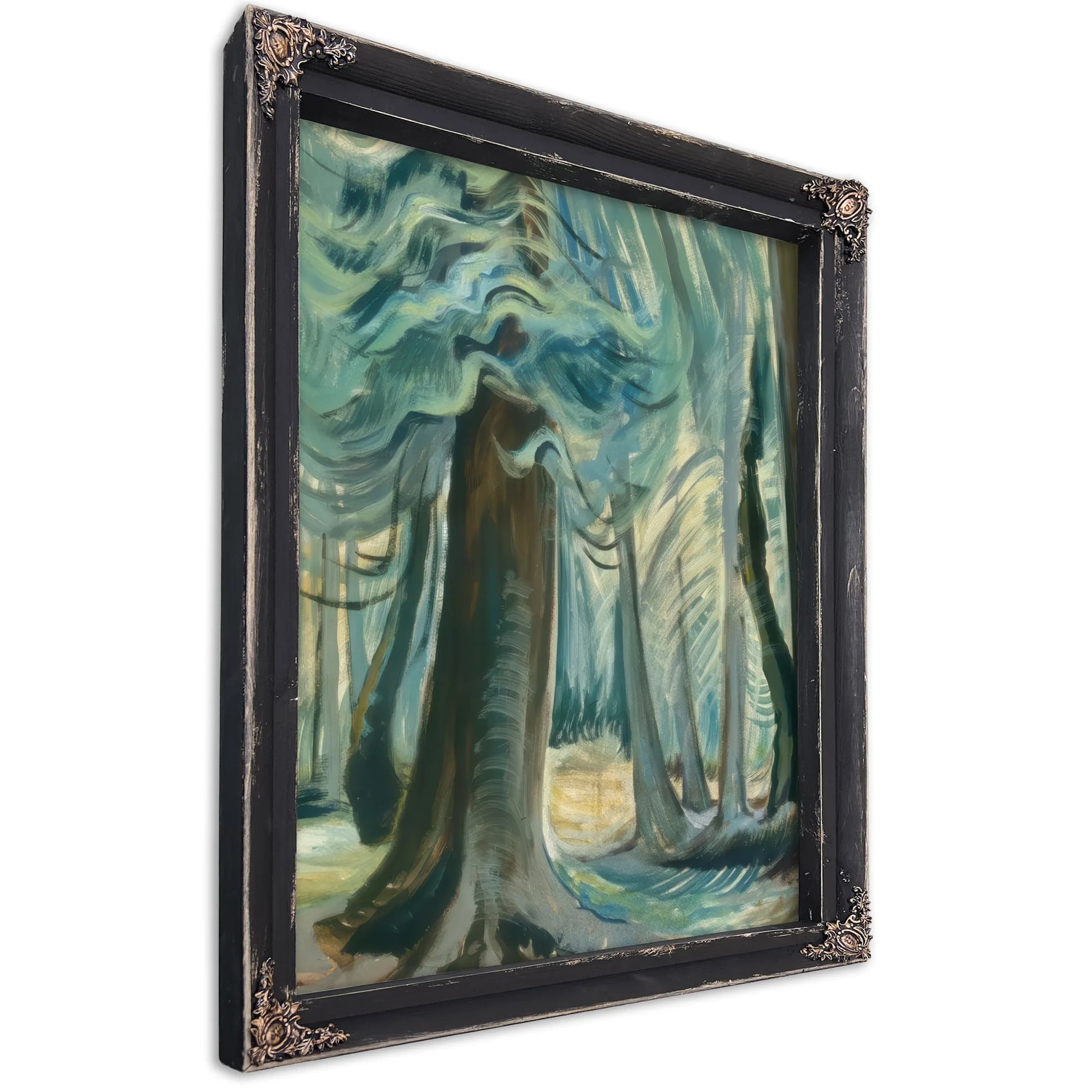 Deep Forest Lighted By Emily Carr Fine Art Print