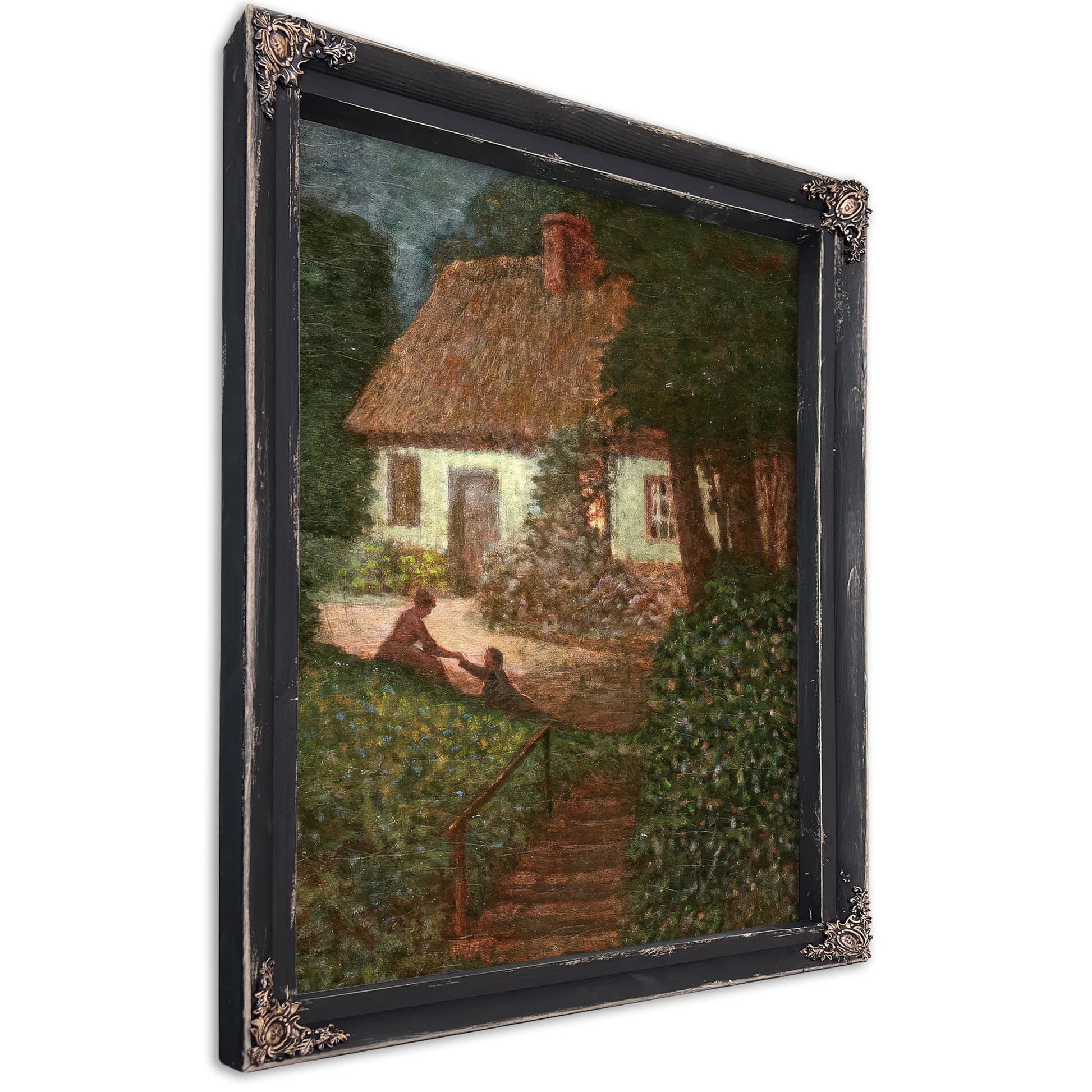 An Evening Proposal By Louis Aston Knight Fine Art Print