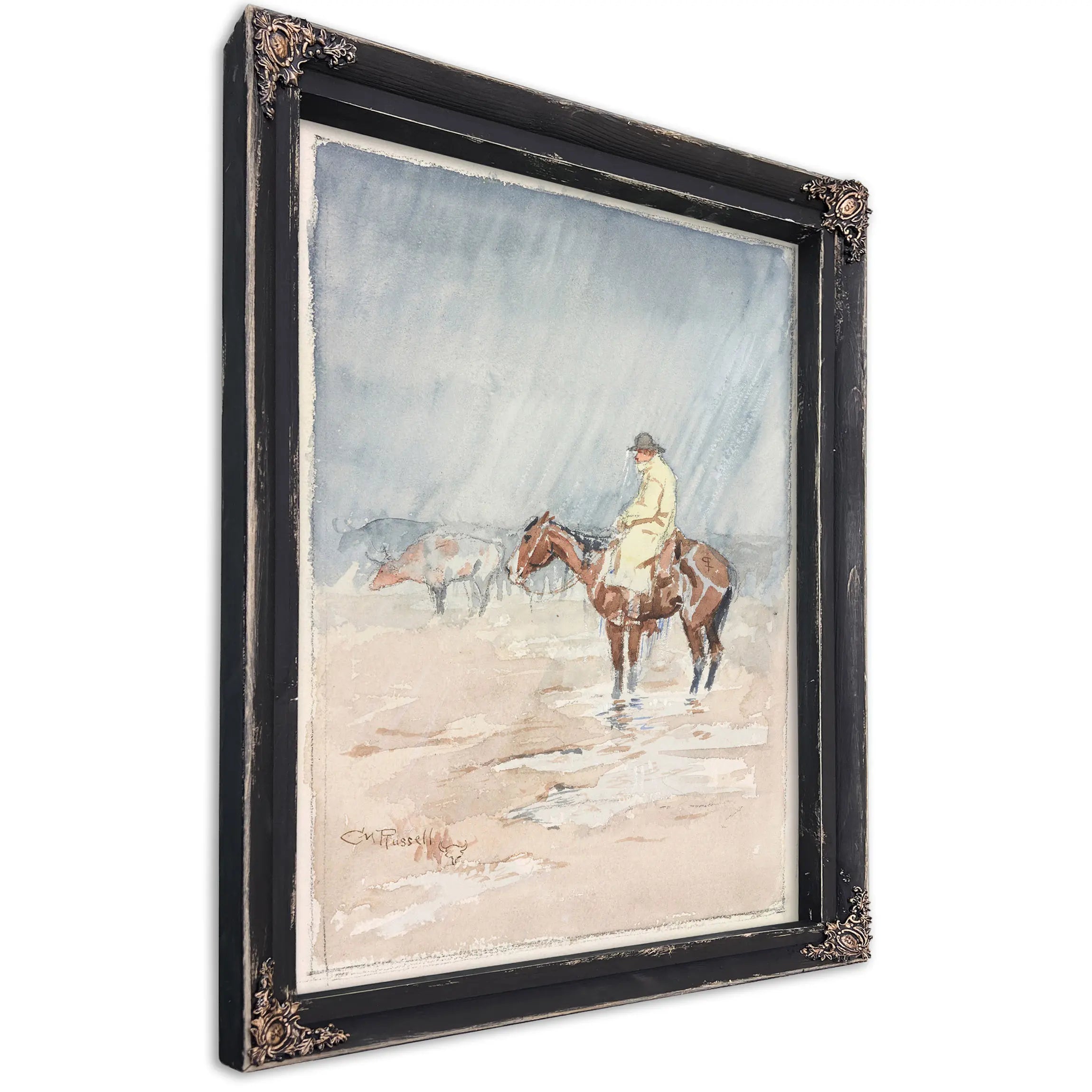 Just A Little Rain by Charles Marion Russell