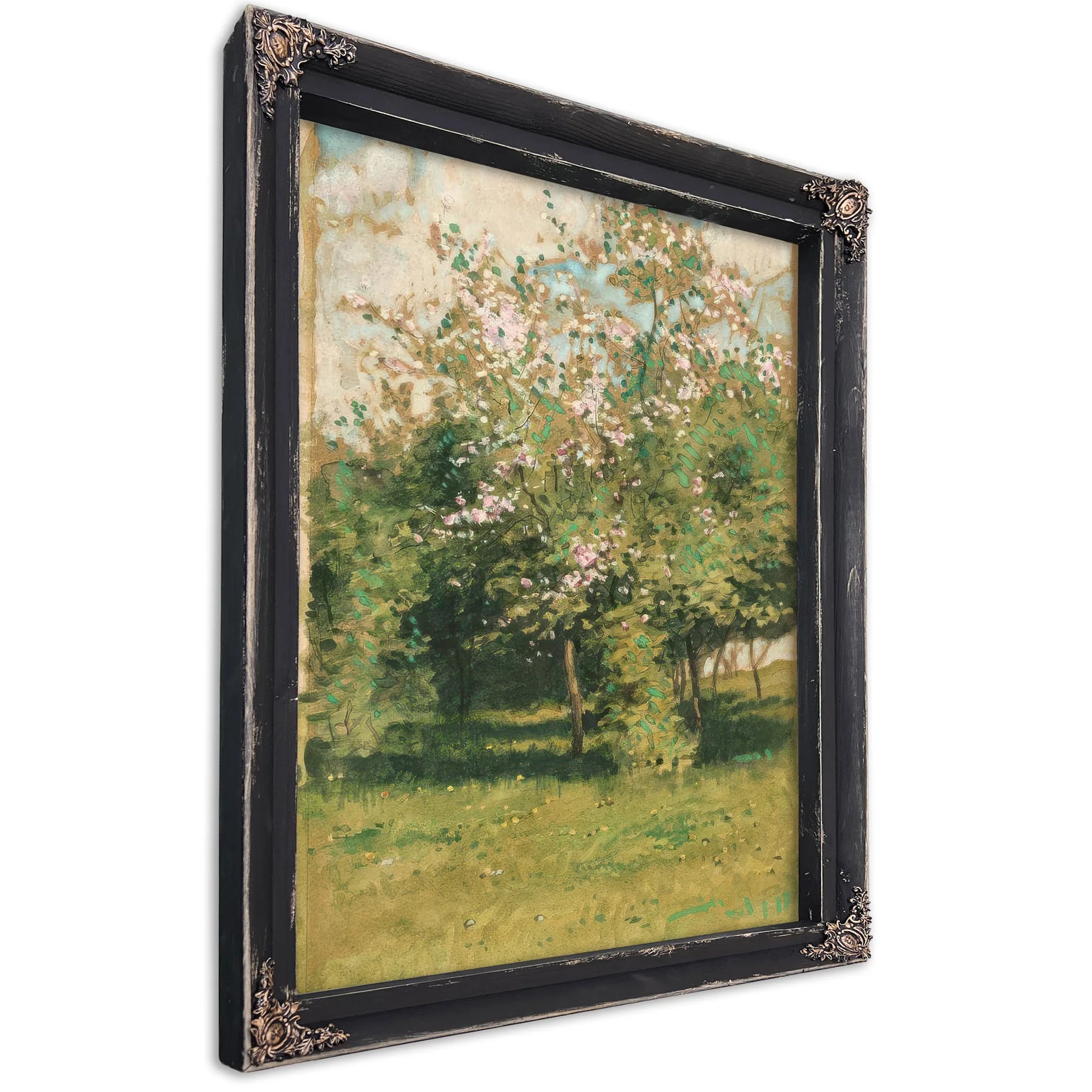 Blossoming Trees By Childe Hassam Fine Art Print