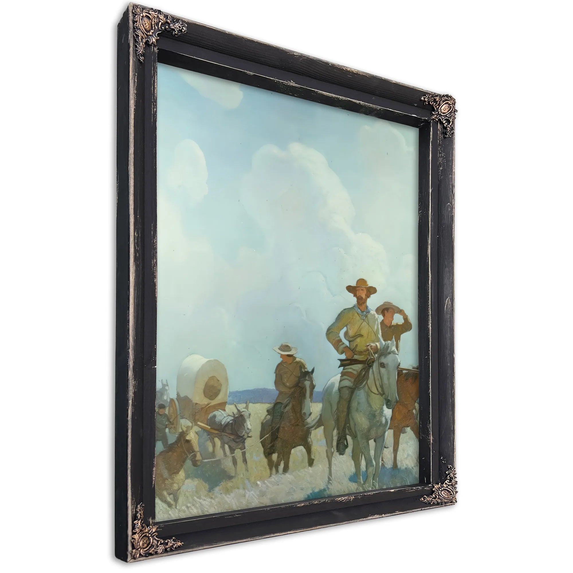 The Parkman Outfit Henry Chatilon Guide And Hunter By NC Wyeth Fine Art Print