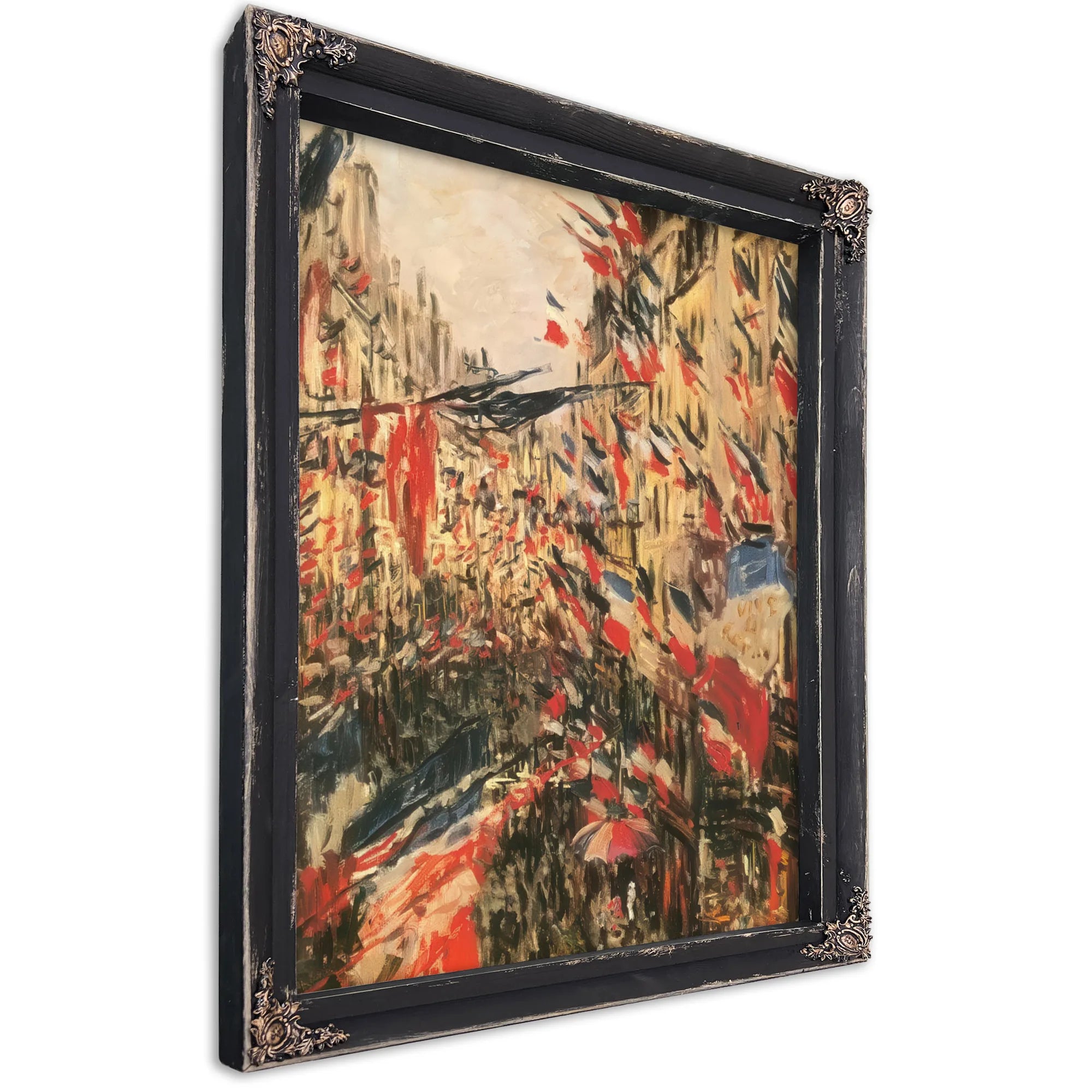 The Rue Saint Denis By Claude Monet Fine Art Print