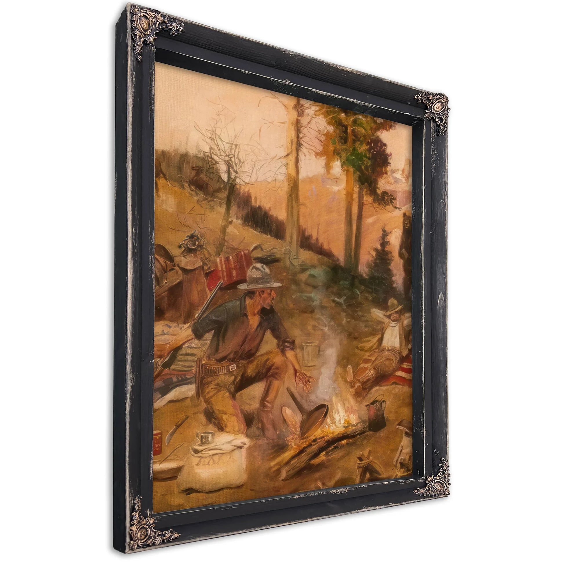 When Ignorance Is Bliss By Charles Marion Russell Fine Art Print