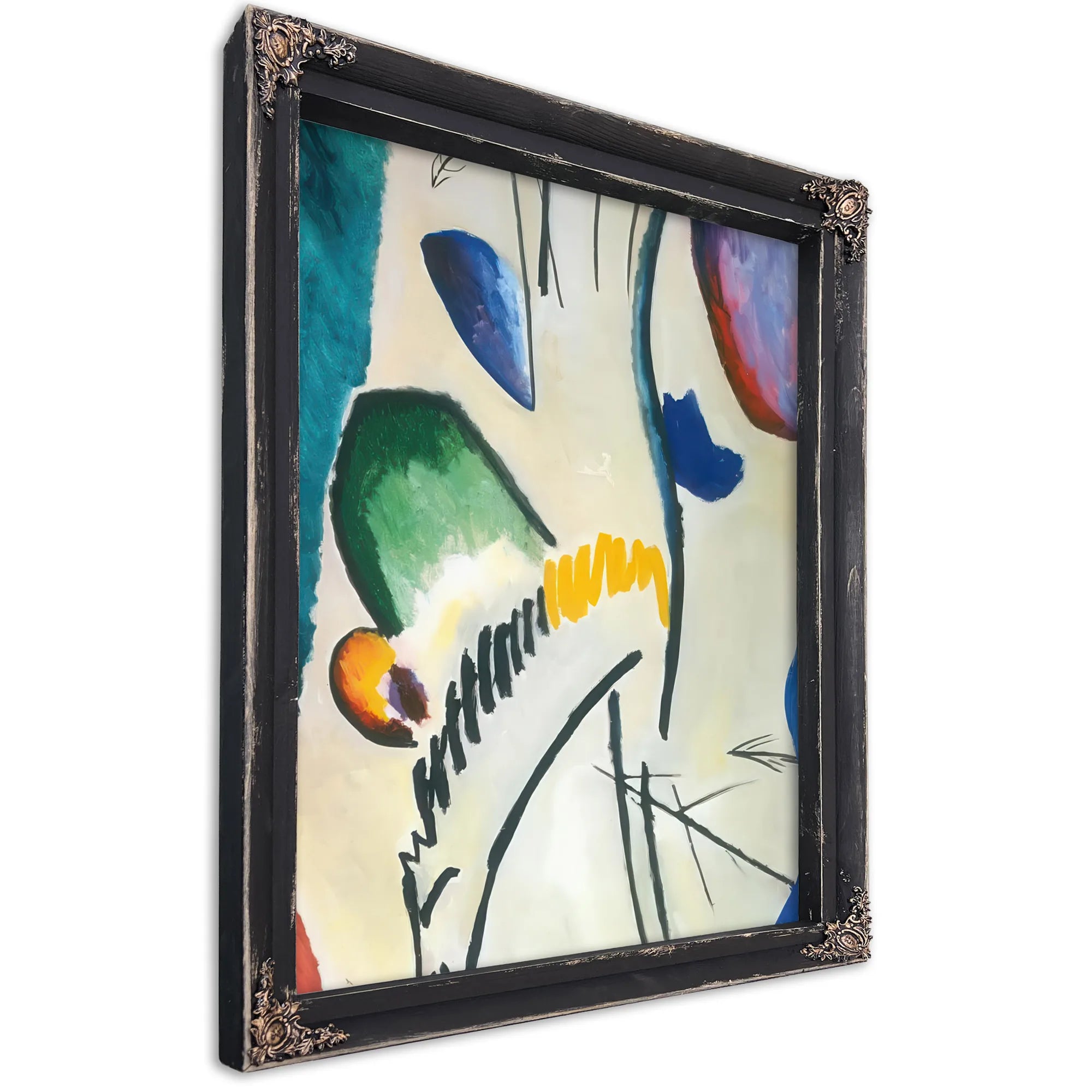 Lyrical 1911 By Wassily Kandinsky Fine Art Print
