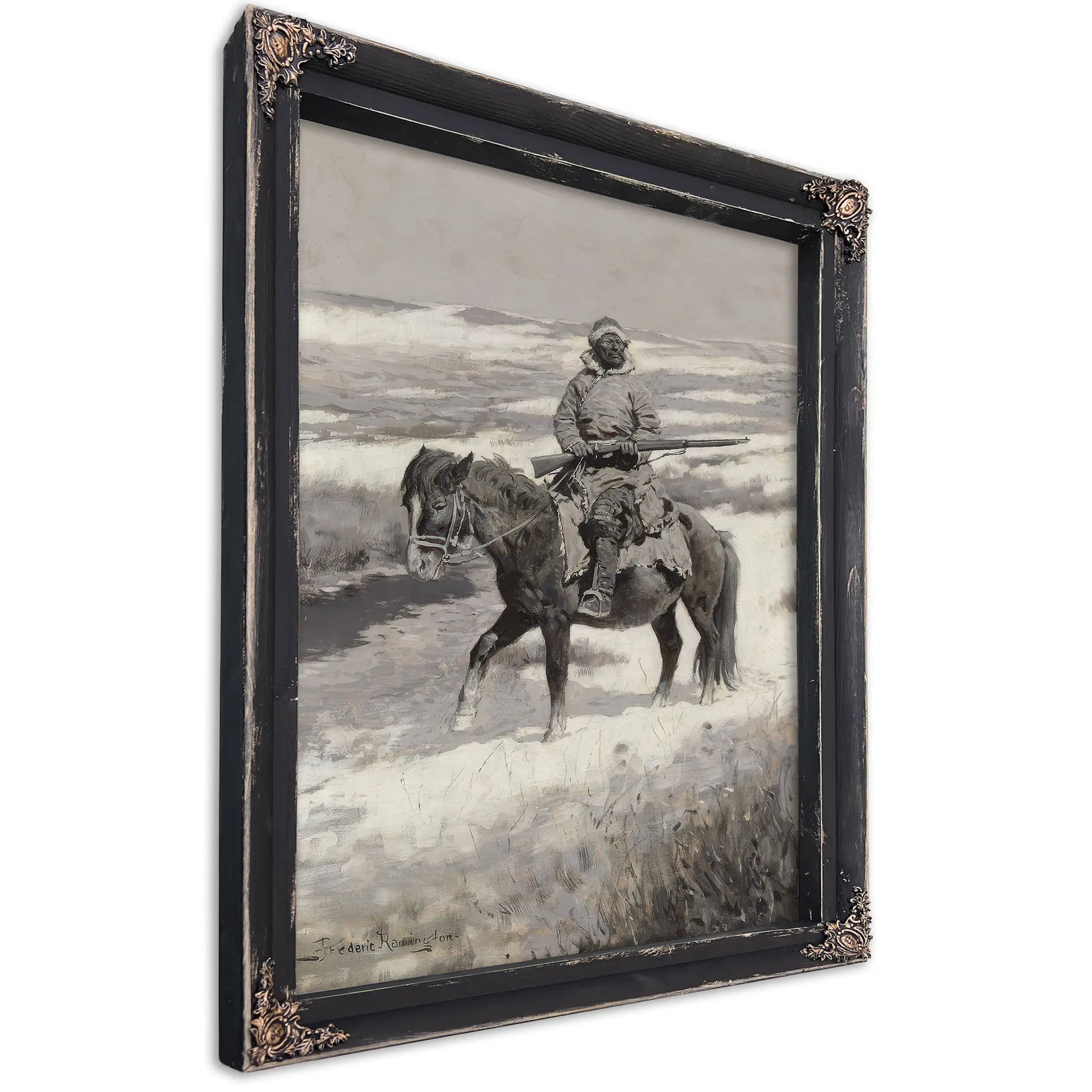 A Manchurian Bandit C by Frederic Remington