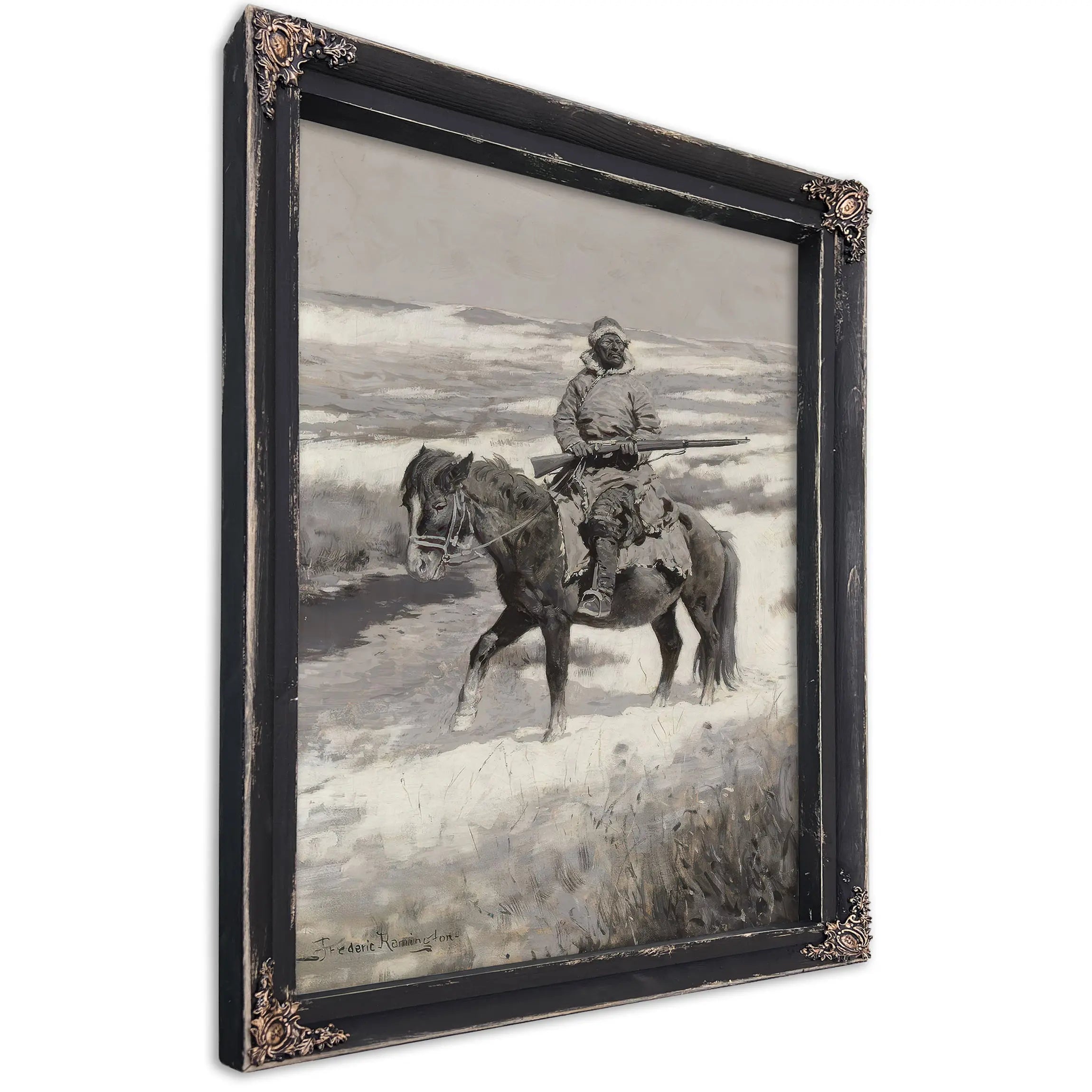 A Manchurian Bandit C by Frederic Remington