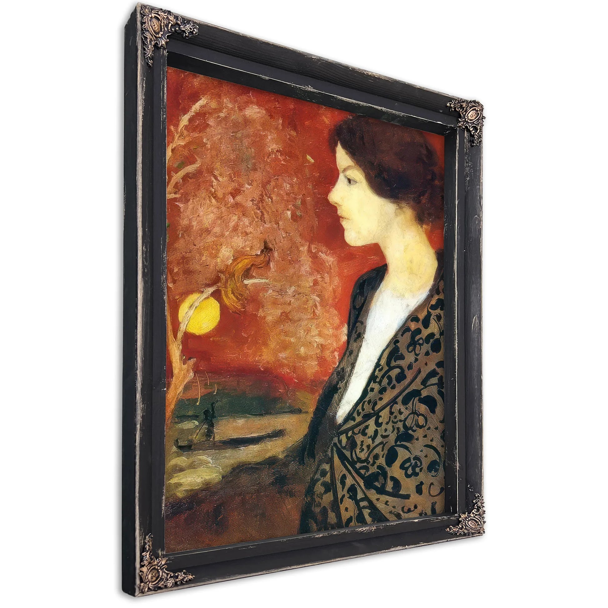 Study For A Portrait Of Elisabeth Gerhardt By August Macke Fine Art Print