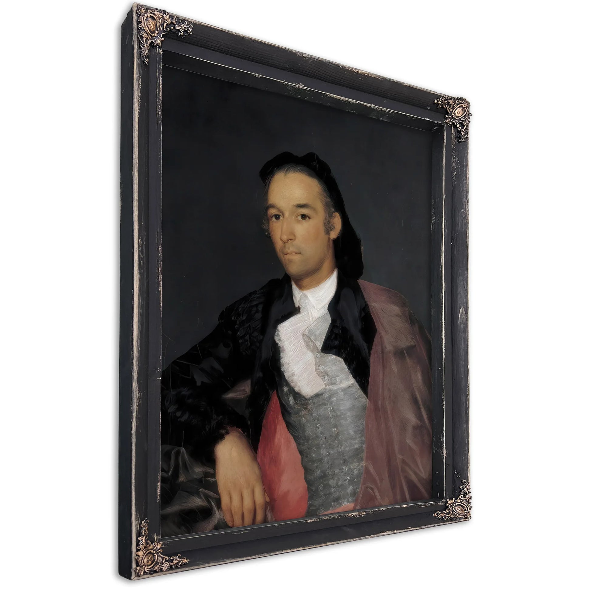 Portrait Of The Matador Pedro Romero By Francisco De Goya Fine Art Print