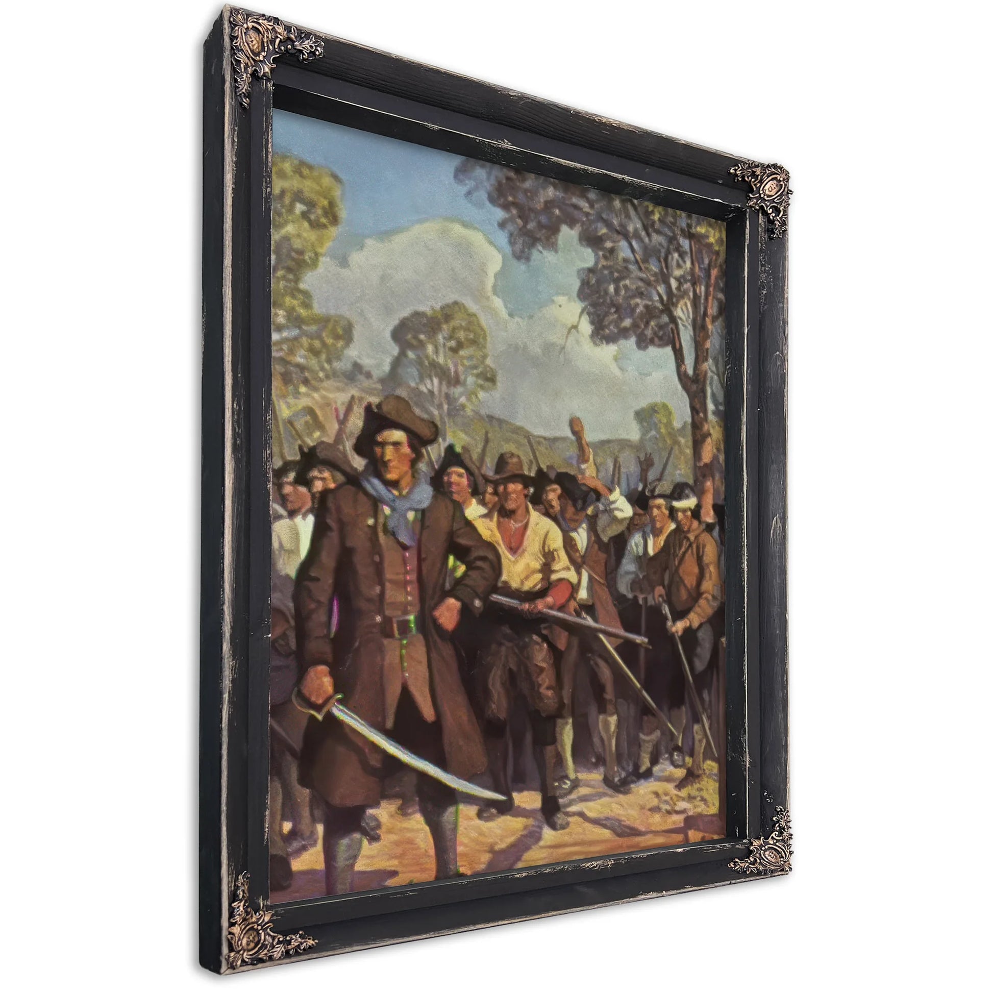 Bank Holiday Posters By NC Wyeth Fine Art Print