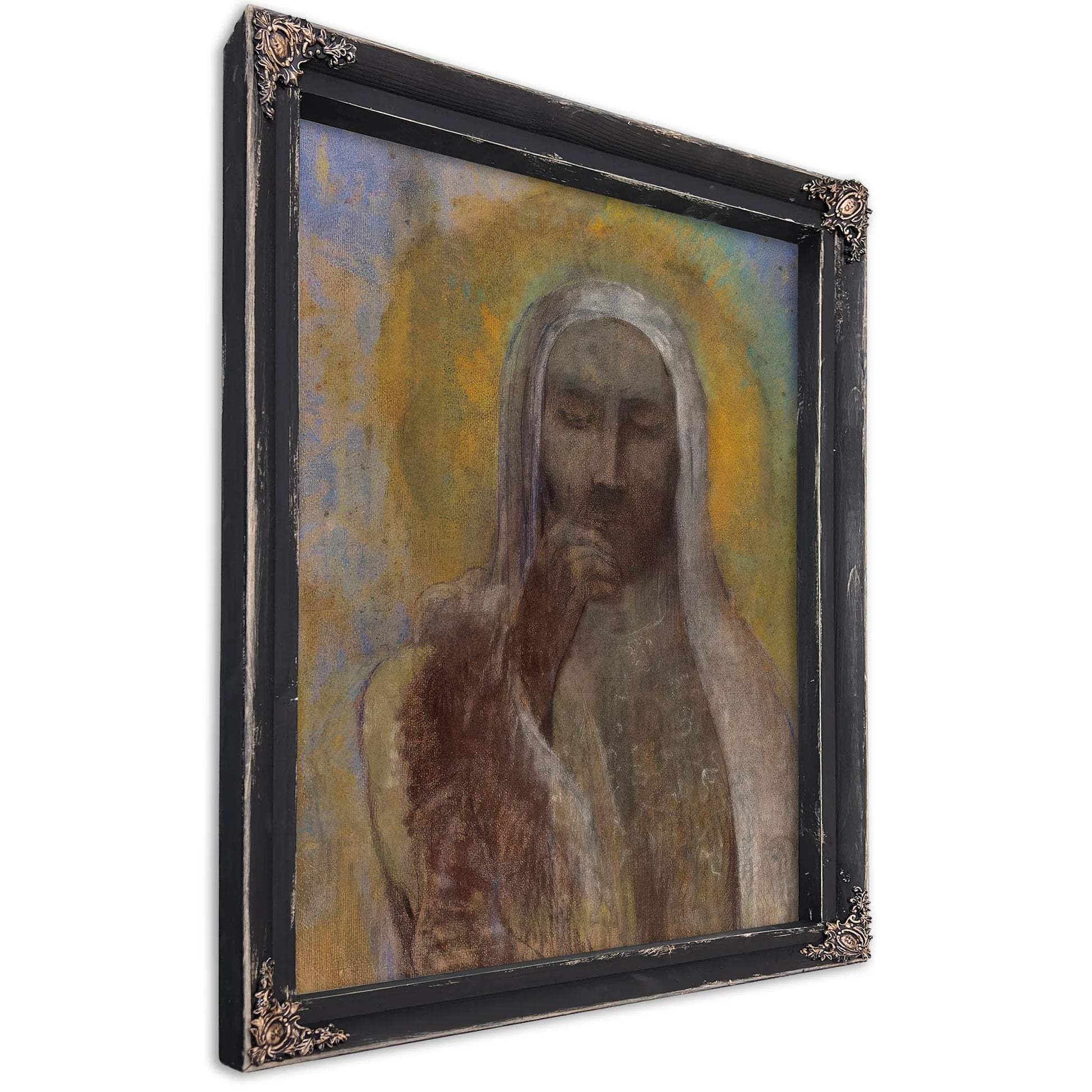 Christ In Silence 1897 By Odilon Redon Fine Art Print
