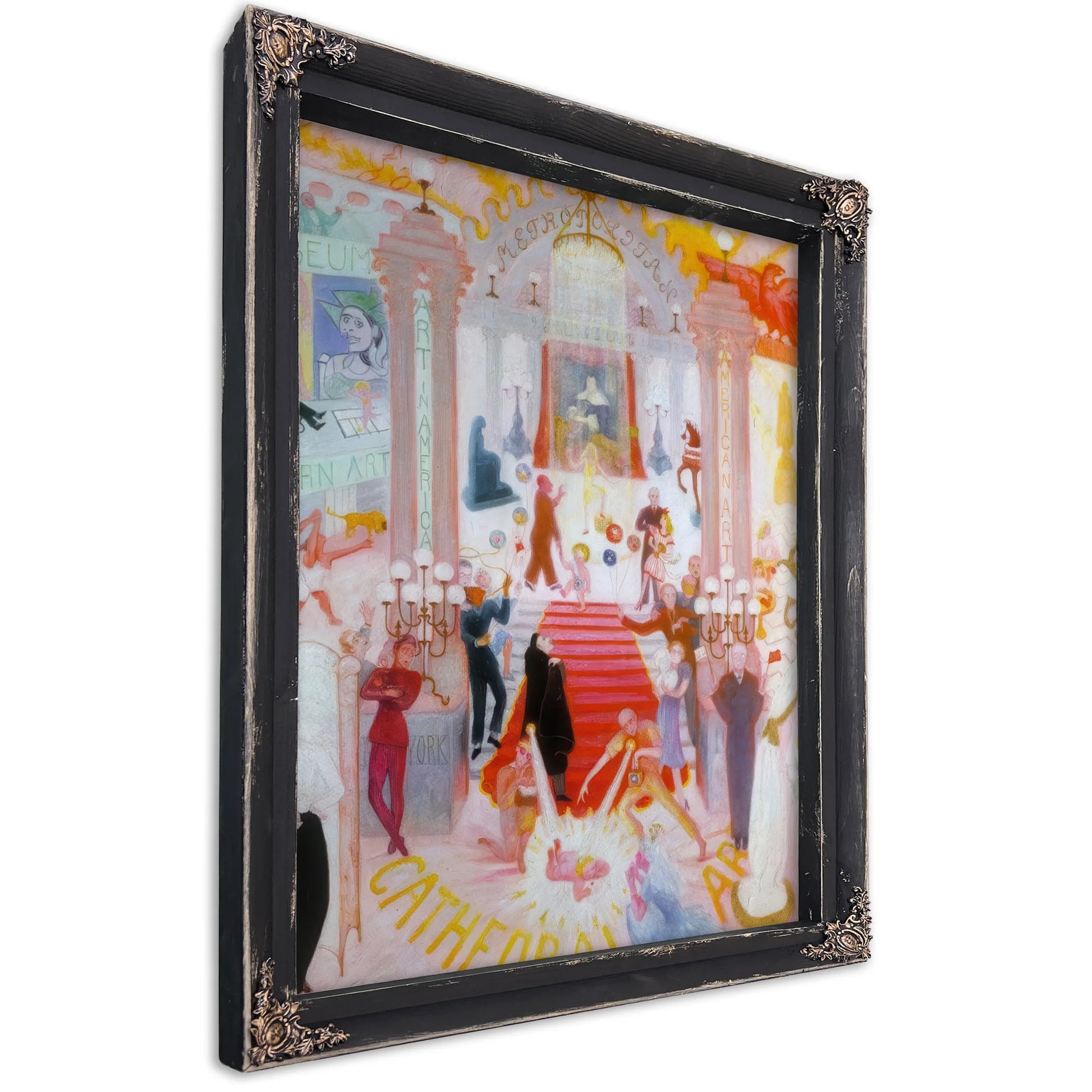 The Cathedrals Of Art Begun 1942 By Florine Stettheimer Fine Art Print