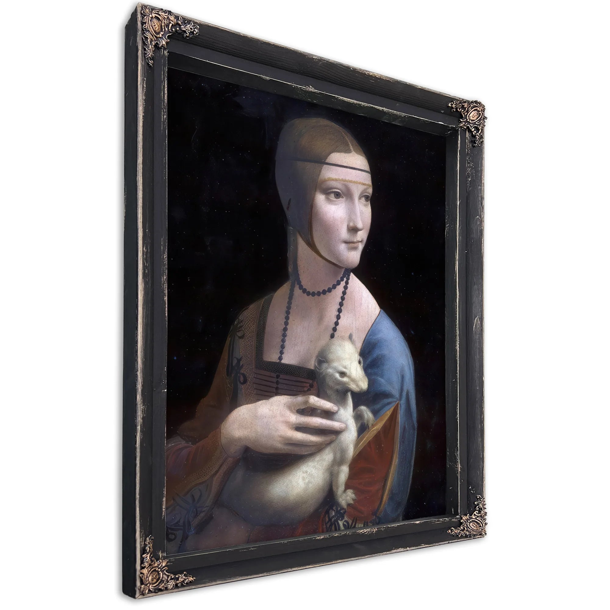 Portrait Of Cecilia Gallerani (Lady With The Ermine) By Leonardo Da Vinci Fine Art Print