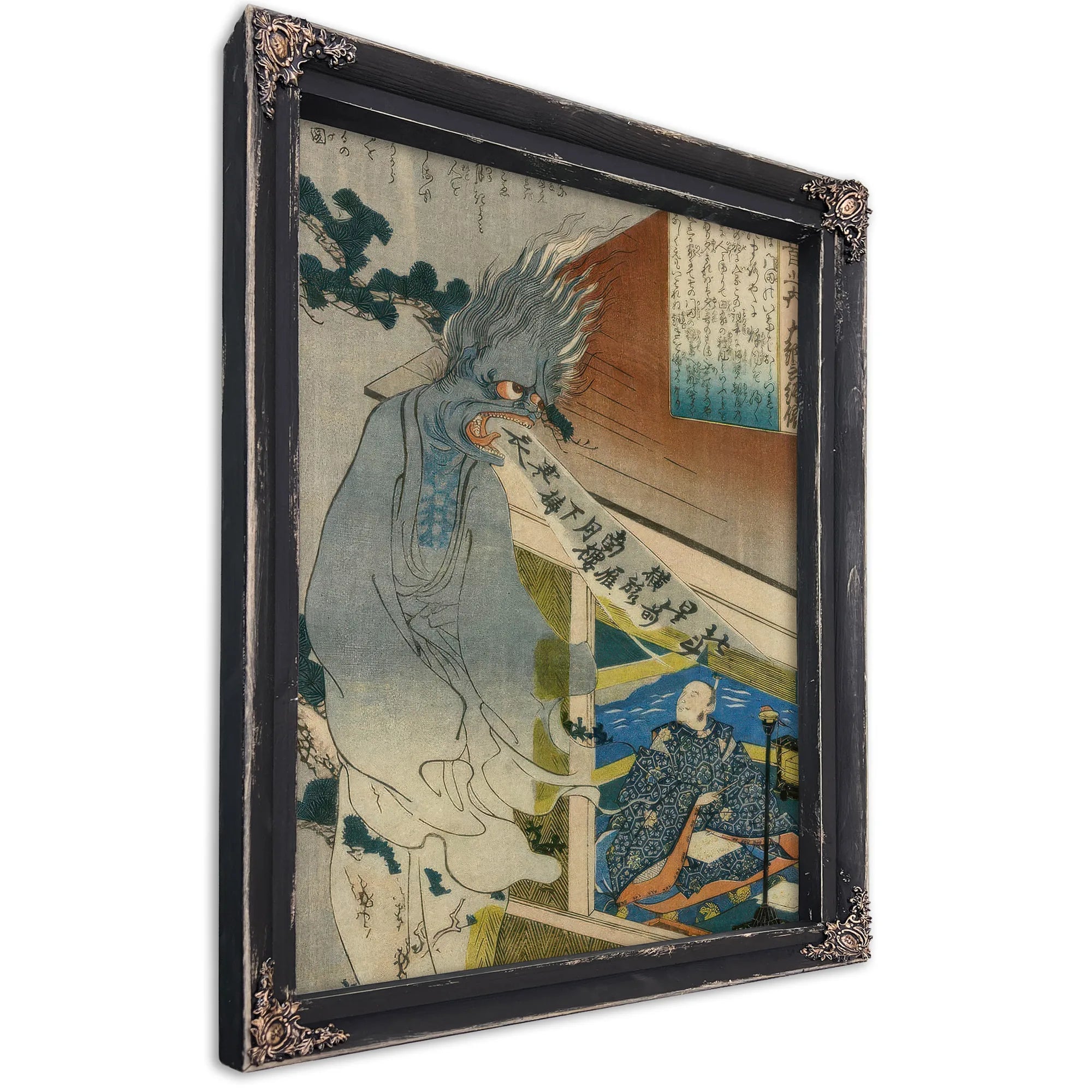 The Poet Dainagon Sees An Apparition 1860 By Utagawa Kuniyoshi Fine Art Print
