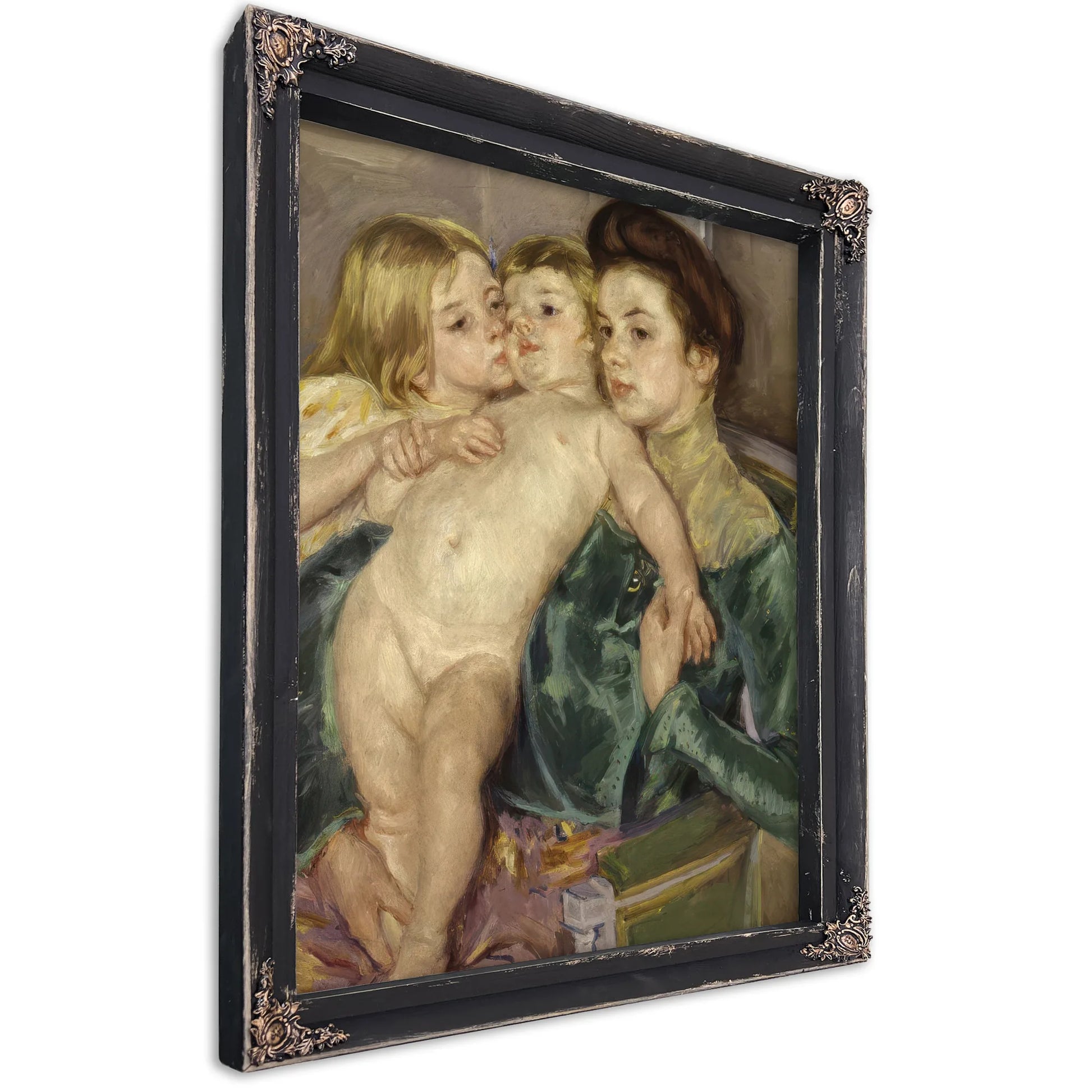 The Caress By Mary Cassatt Fine Art Print