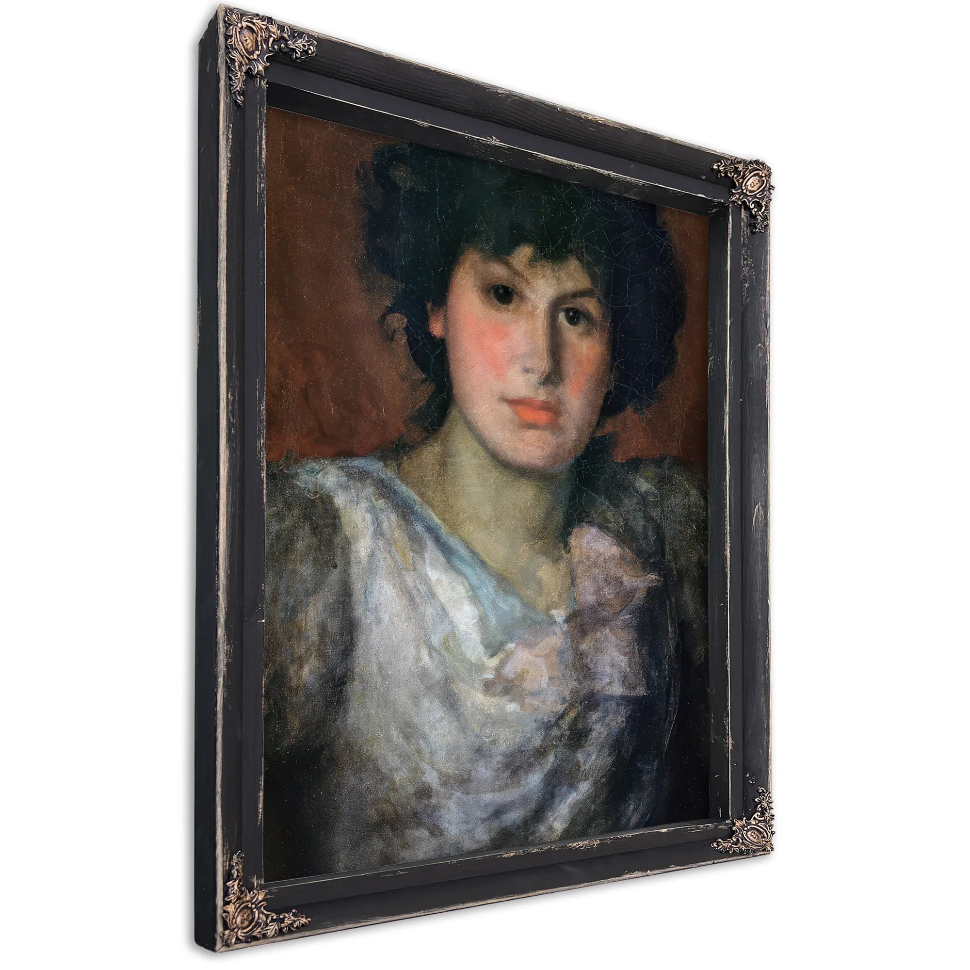 Miss Lilian Woakes By James McNeill Whistler Fine Art Print