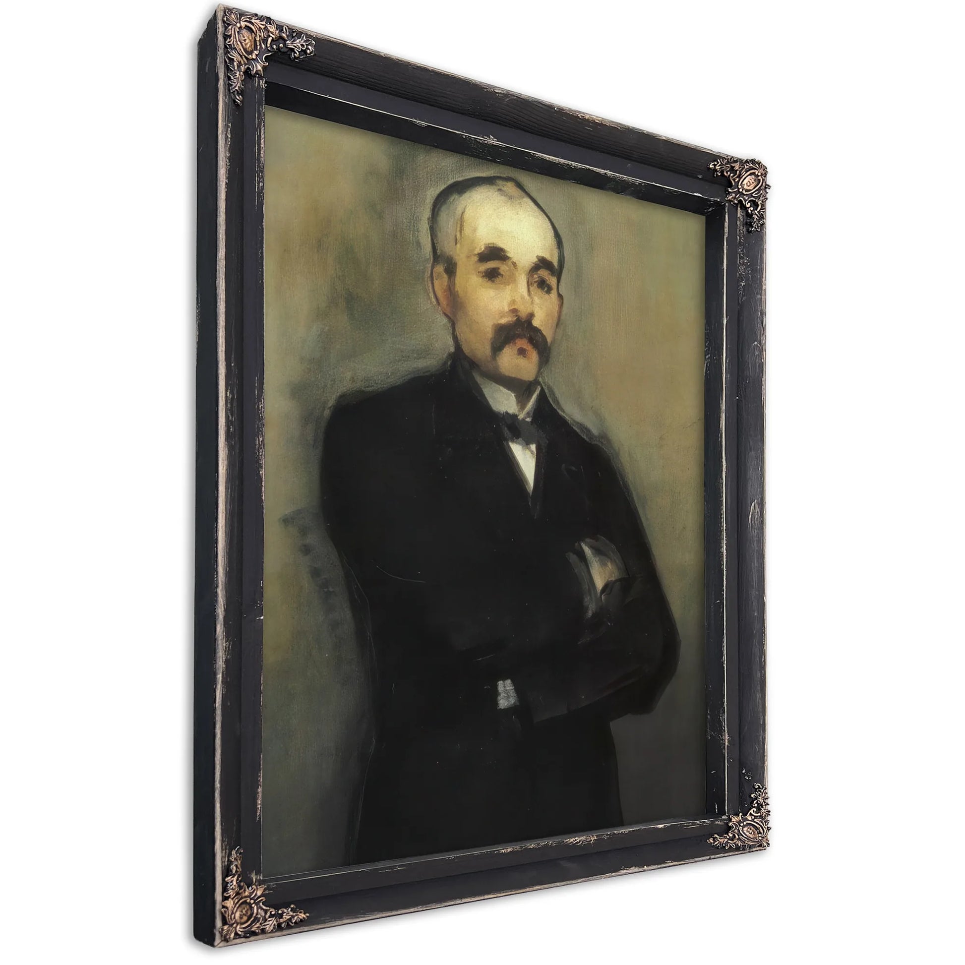 Portrait Of George Clemeceau 1880 By Edouard Manet Fine Art Print
