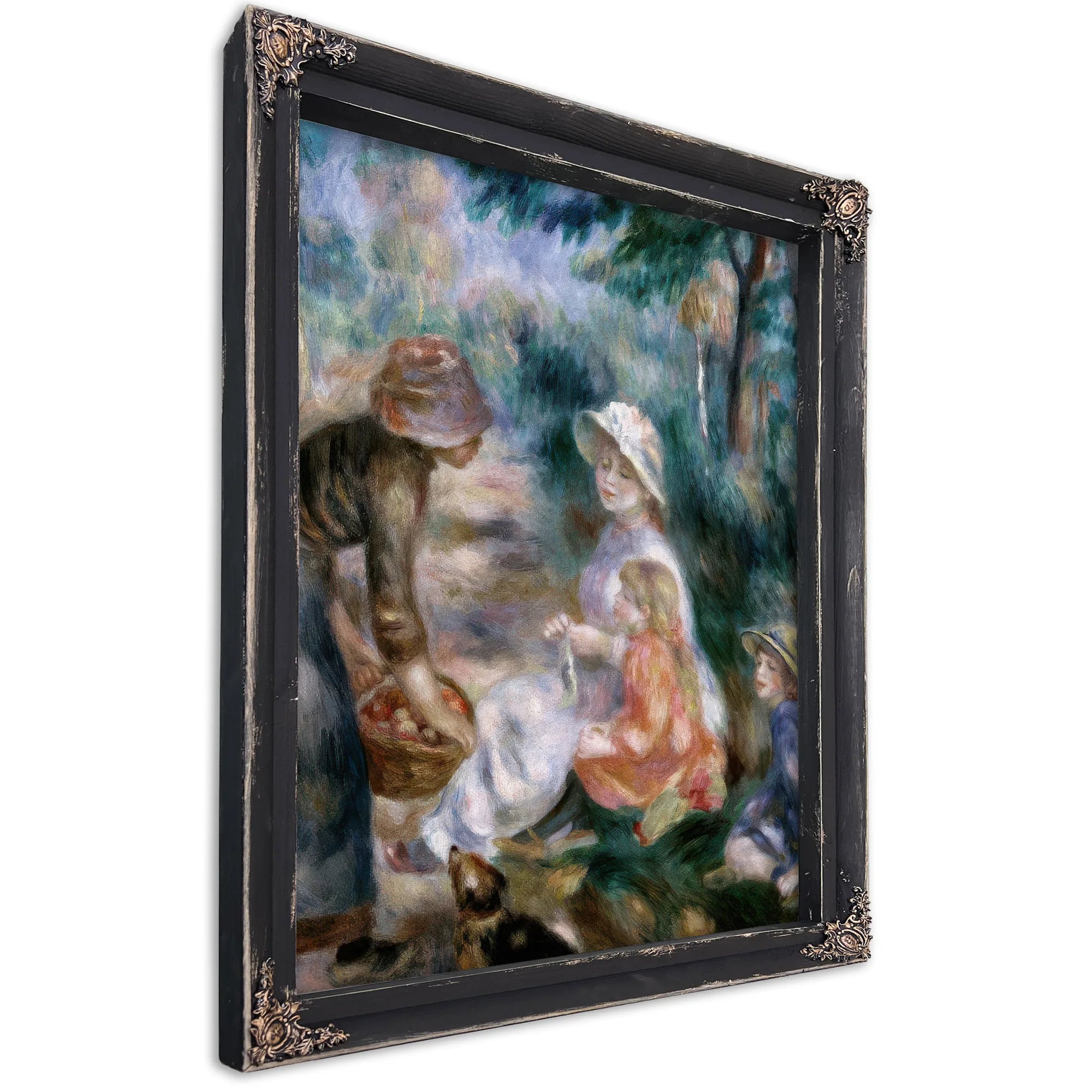 The Apple Seller By Pierre August Renoir Fine Art Print
