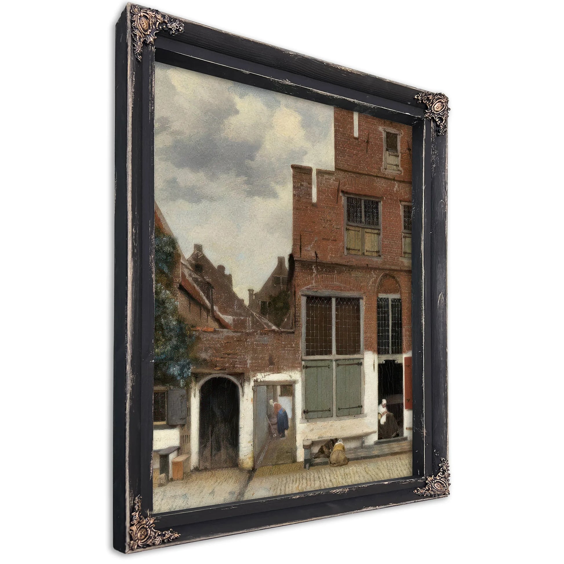 The Little Street 1661 By Johannes Vermeer Fine Art Print