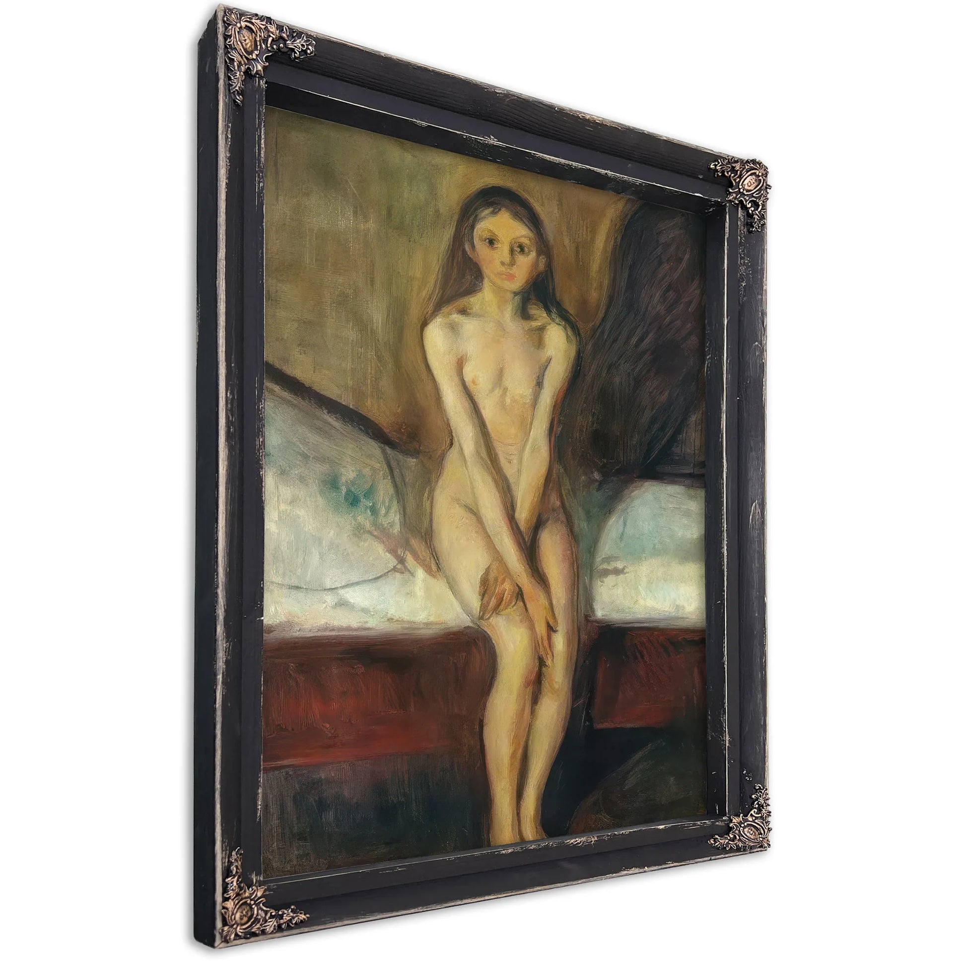 Puberty 1894 By Edvard Munch Fine Art Print