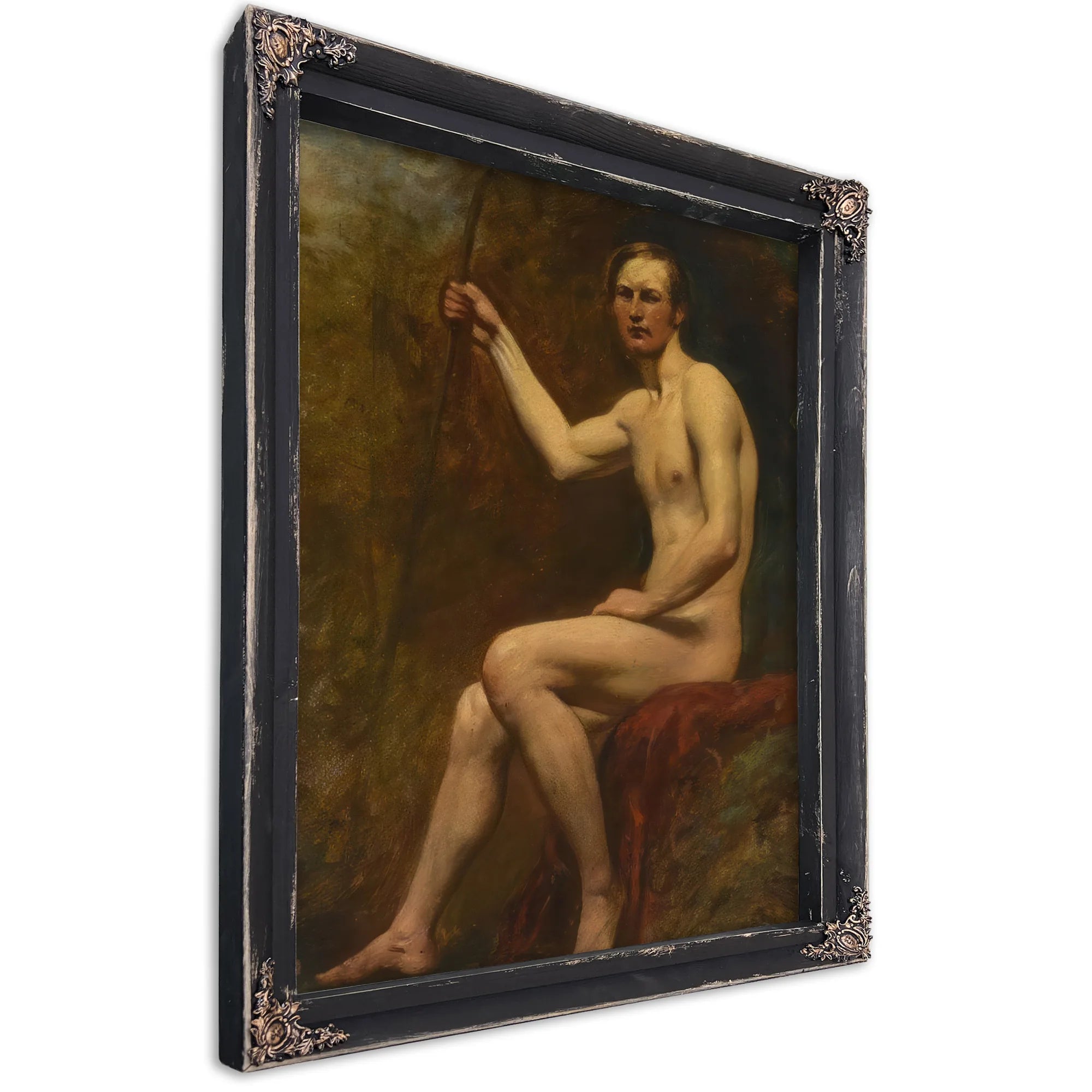 Guardsman Higgins By William Etty Fine Art Print