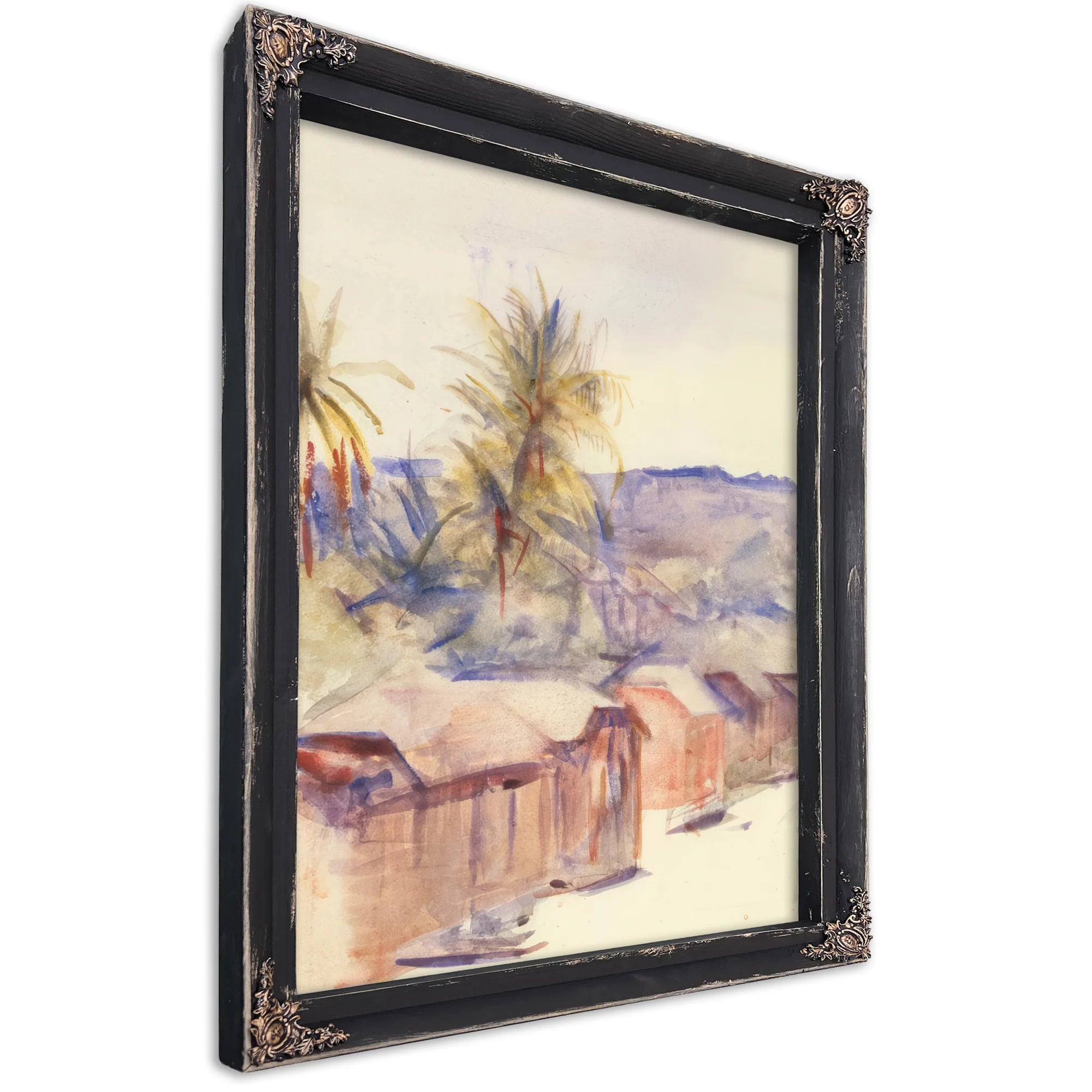 Village Street, Dominica By Abbott Handerson Thayer Fine Art Print