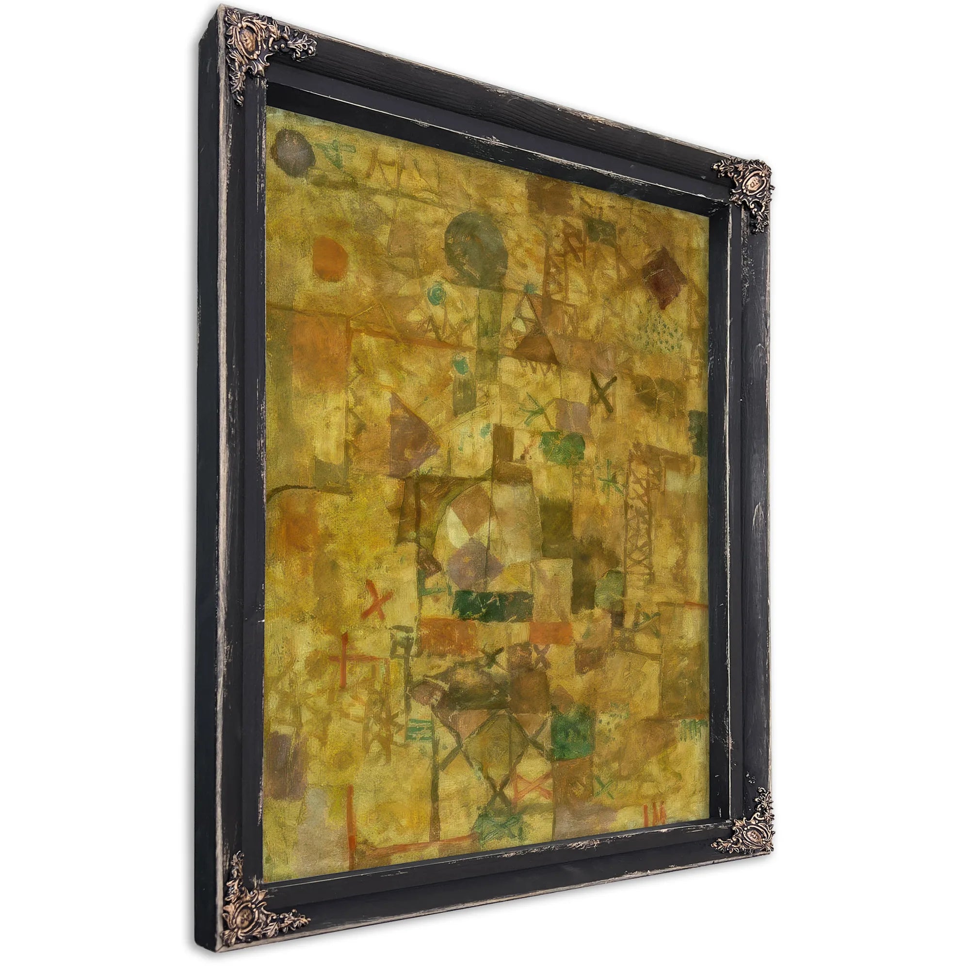 Carpet Of Memory 1914 193 By Paul Klee Fine Art Print