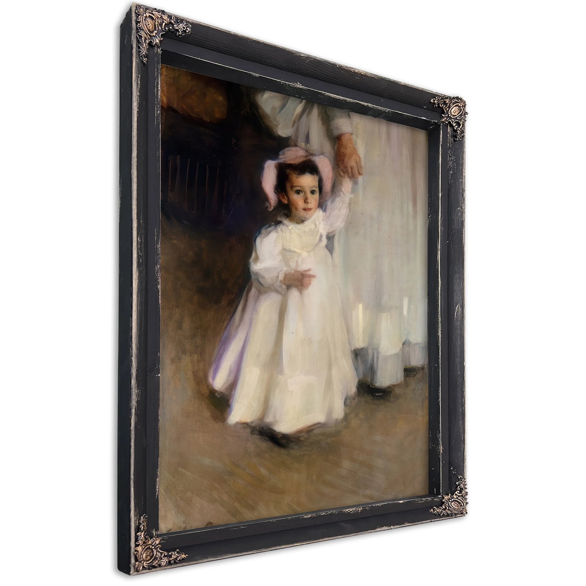 Ernesta Child With Nurse 1894 By Cecilia Beaux Fine Art Print