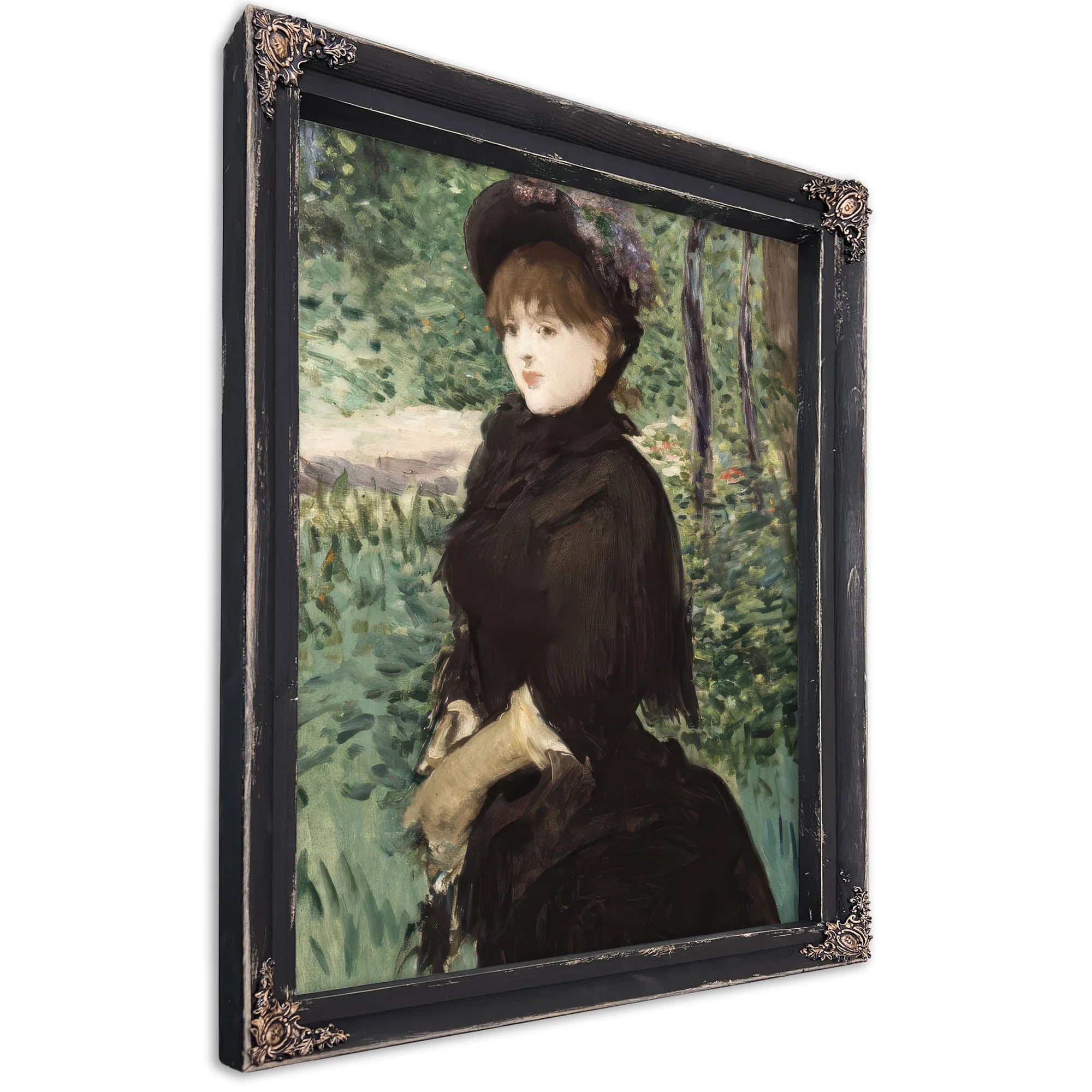 The Walk By Edouard Manet Fine Art Print