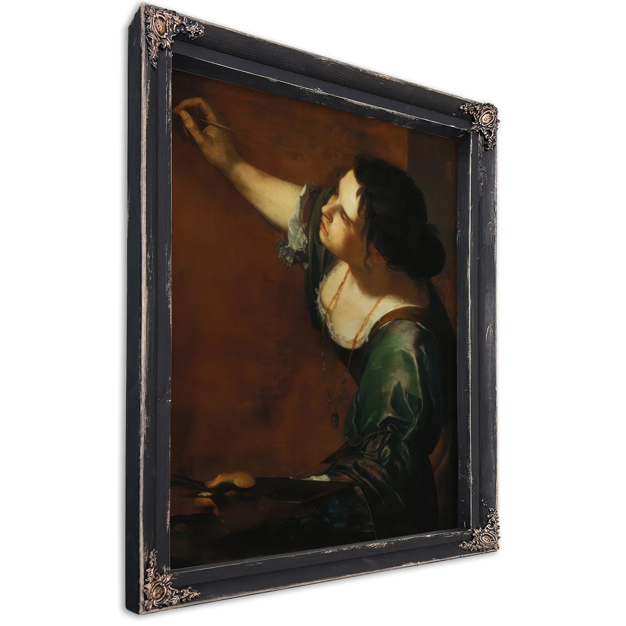 Self Portrait As The Allegory Of Painting 1638 By Artemisia Gentileschi Fine Art Print