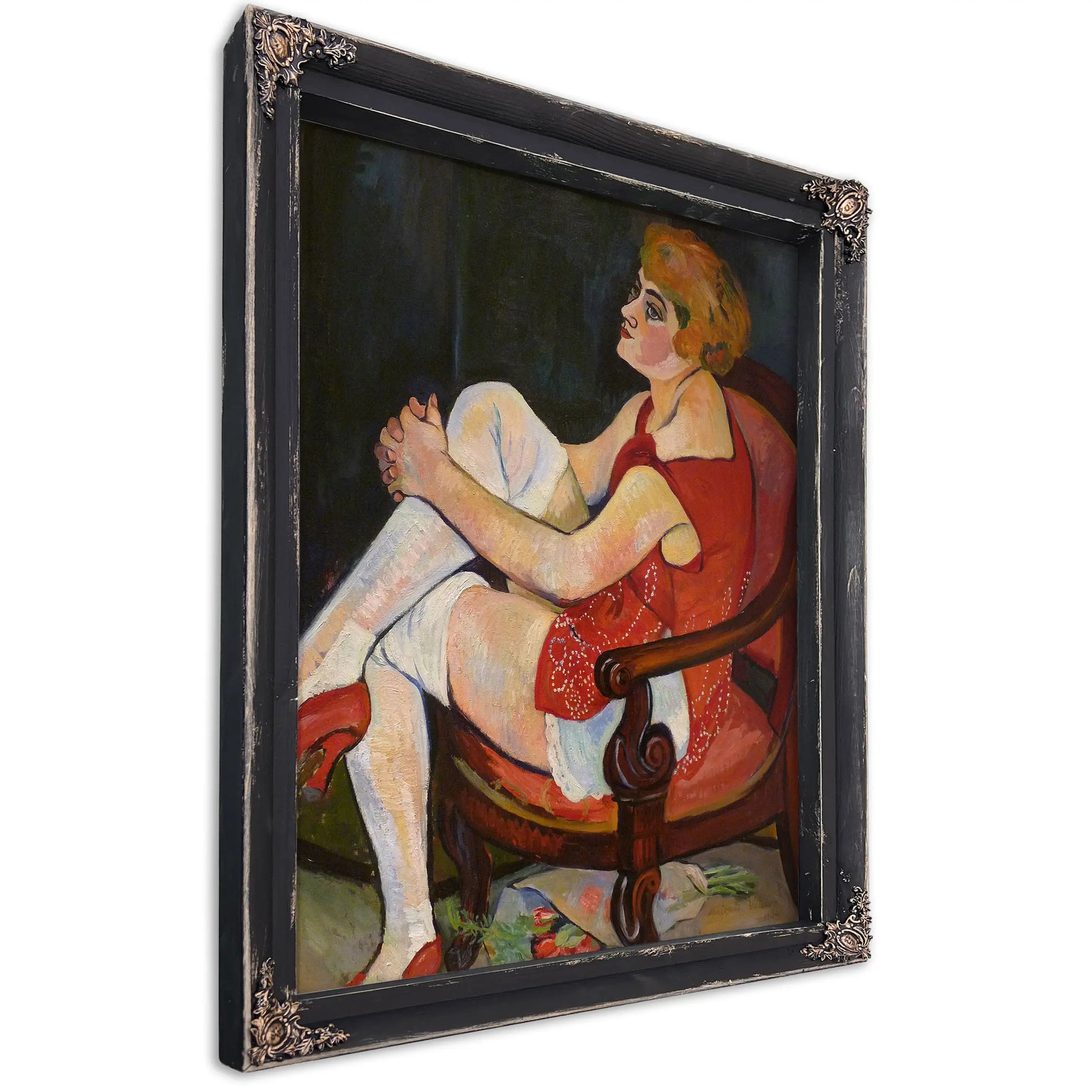 Femme Aux Bas Blancs by Suzanne Valadon