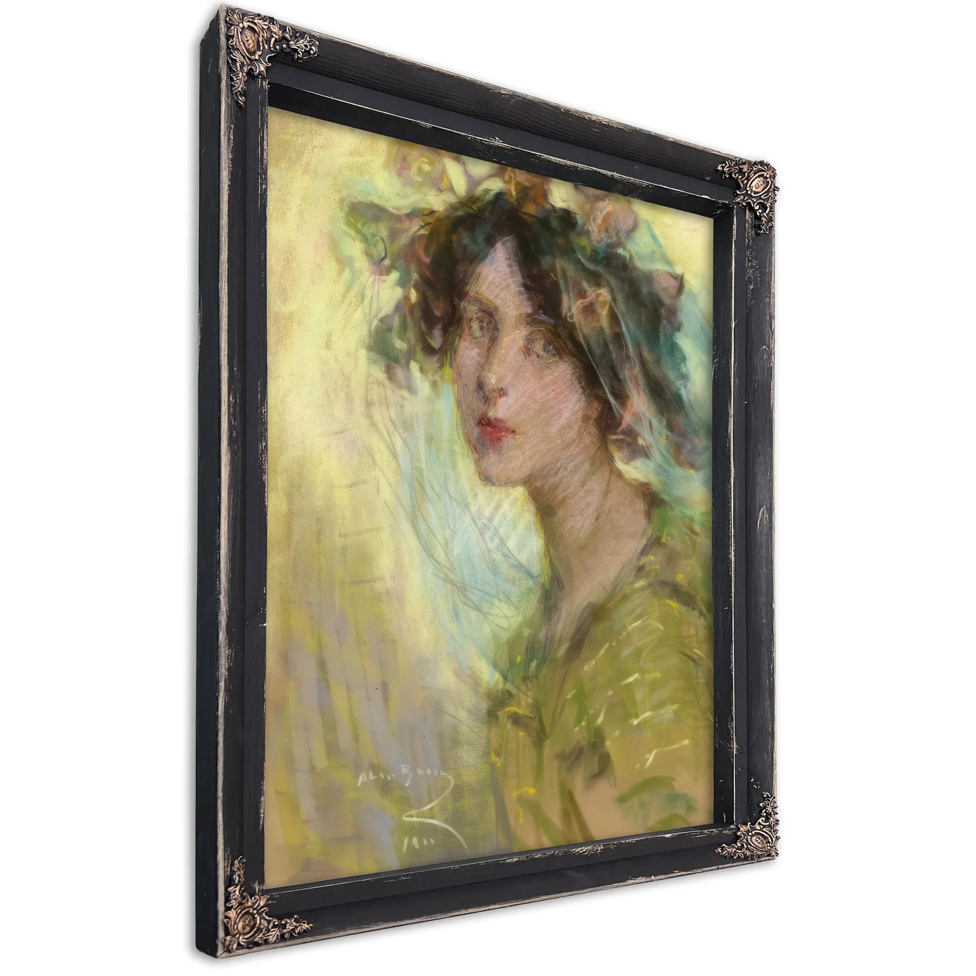 Morning Glories By Alice Pike Barney Fine Art Print