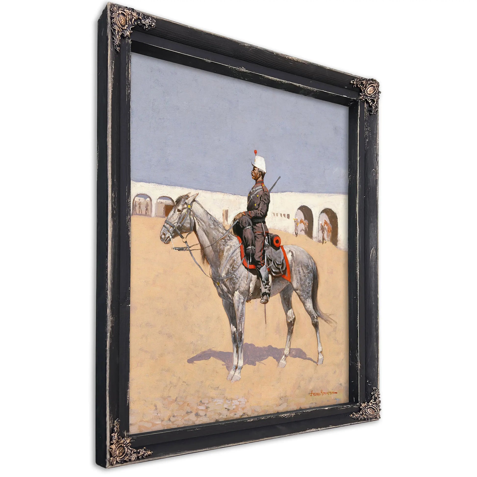 Cavalryman Of The Line Mexico by Frederic Remington