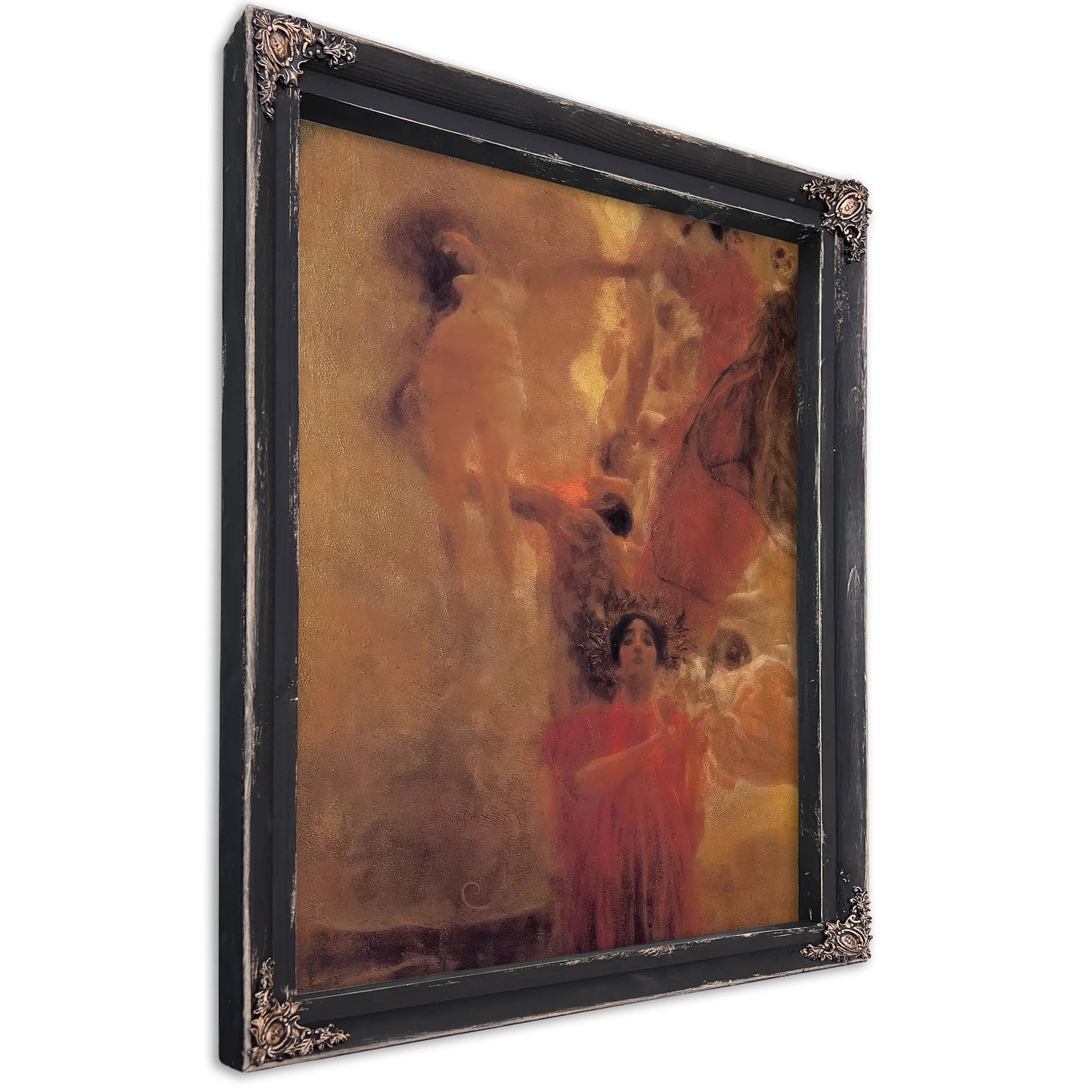 Compositional Project For Medicine By Gustav Klimt Fine Art Print