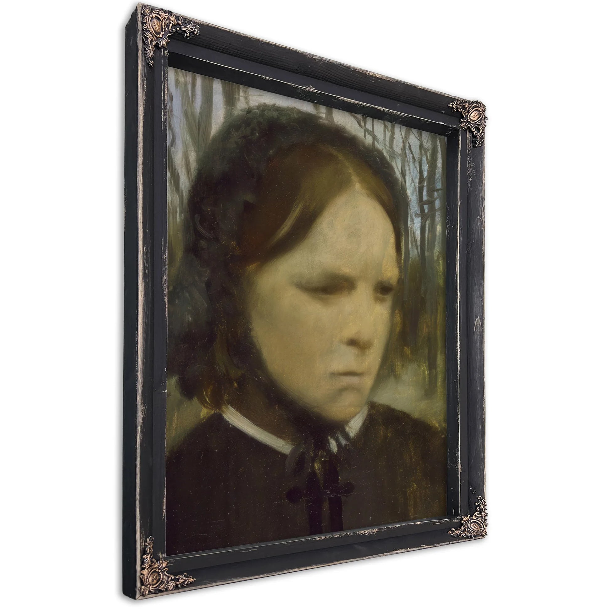 Portrait Of Estelle Balfour 1863 1865 26 9X21 9Cm Walters Art Museum 37 179 By Edgar Degas Fine Art Print