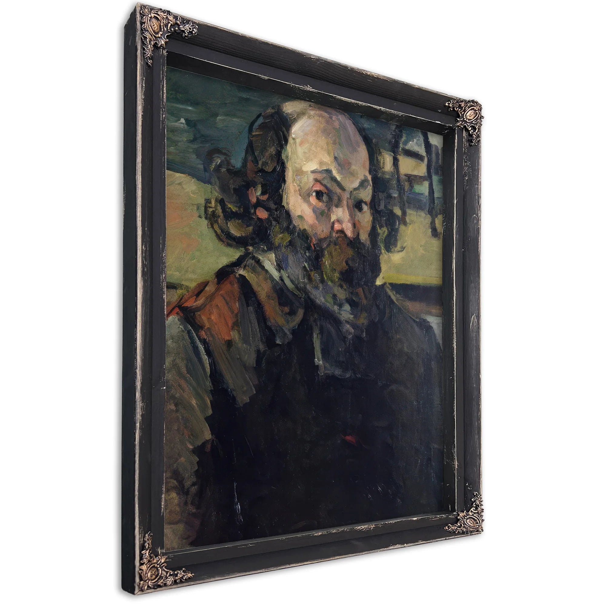 Self Portrait 3 By Paul Cezanne Fine Art Print