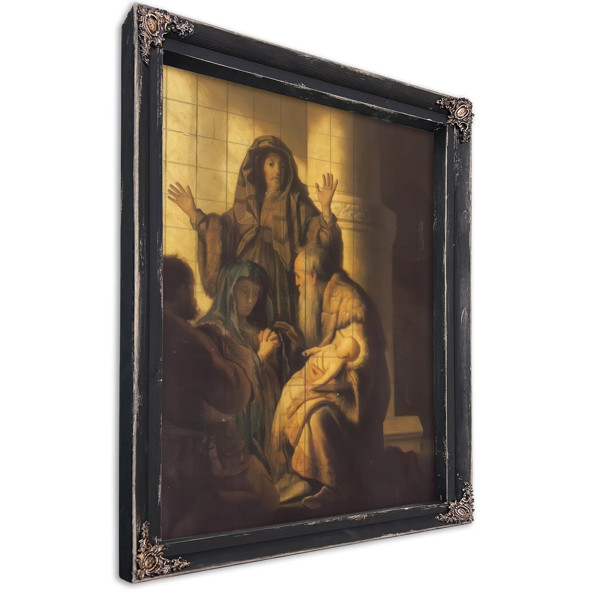 The Presentation Of Jesus In The Temple By Rembrandt Fine Art Print