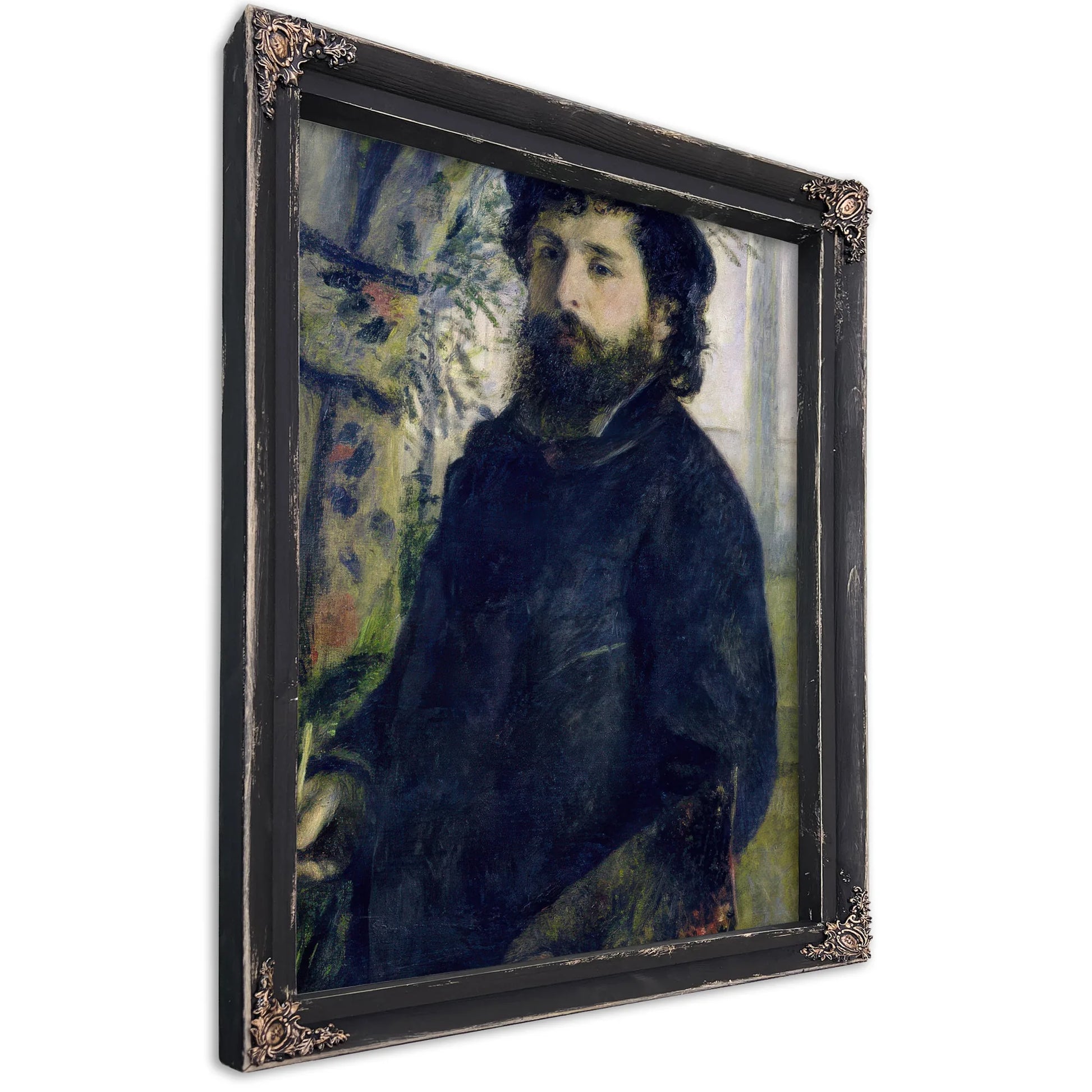 Portrait Of Claude Monet (1840 1926) By Pierre Auguste Renoir Fine Art Print