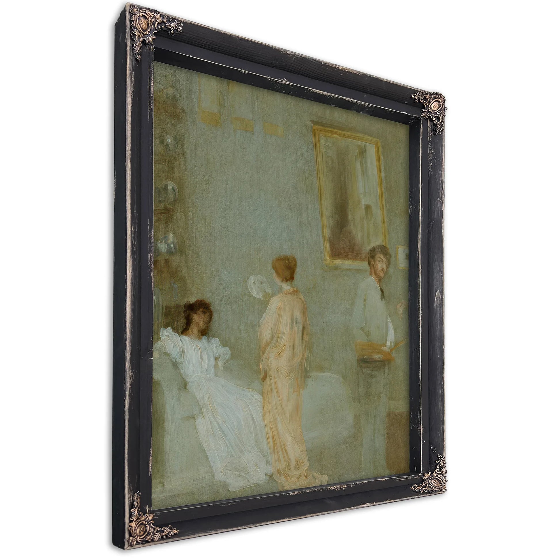 The Artist In His Studio By James McNeill Whistler Fine Art Print