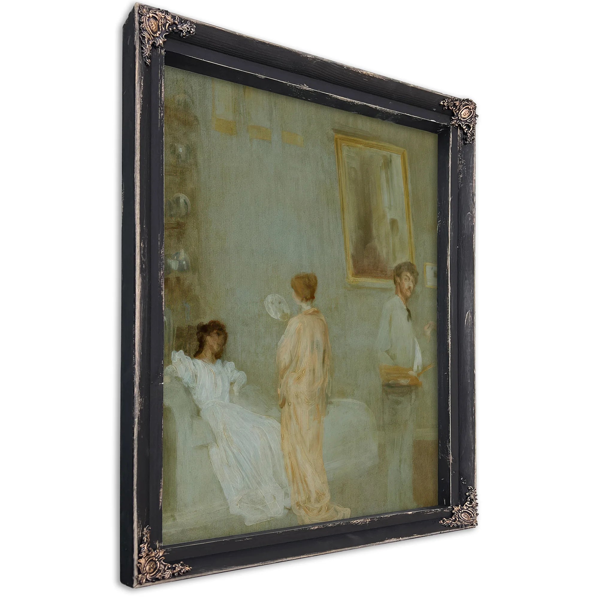 The Artist In His Studio By James McNeill Whistler Fine Art Print