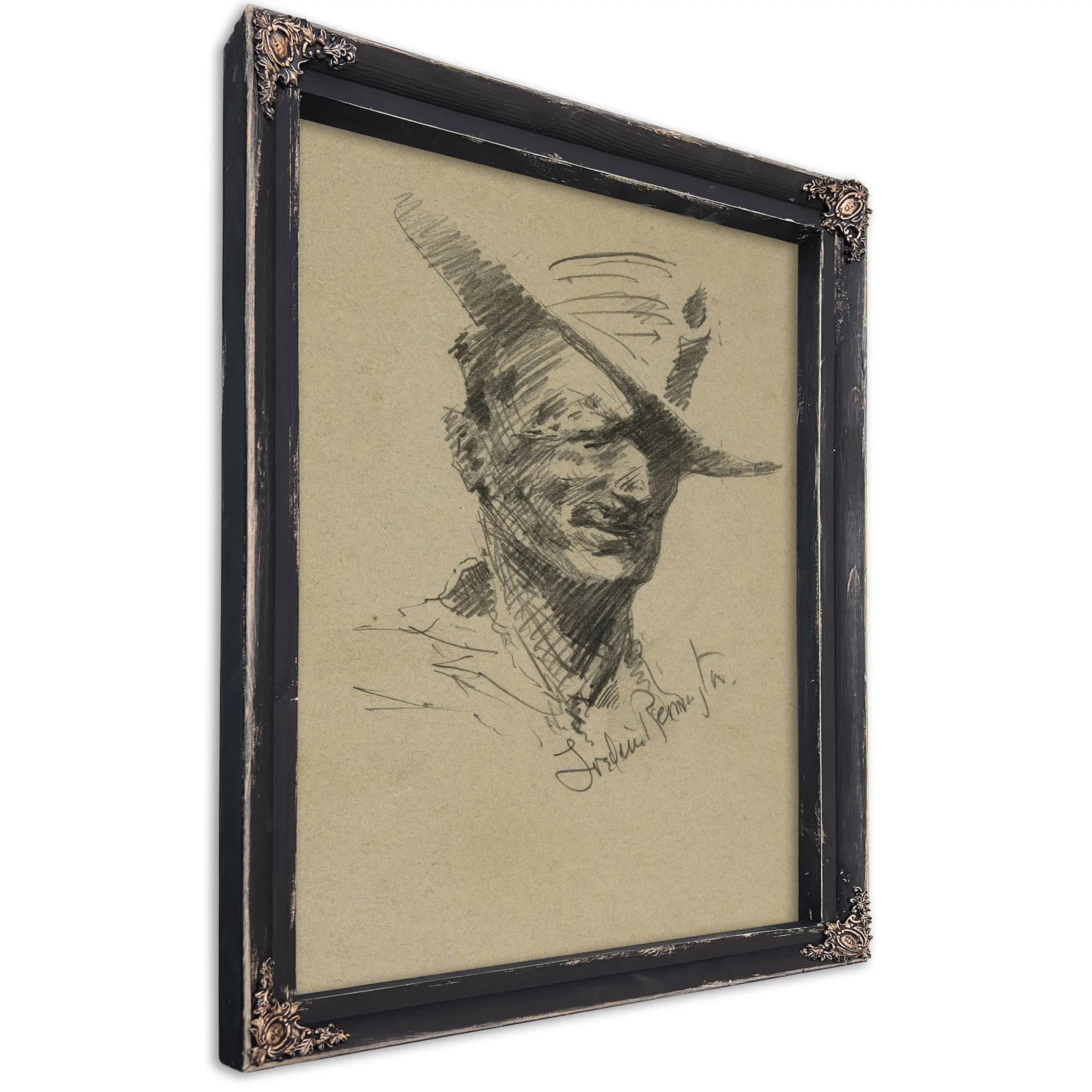 Self Portrait by Frederic Remington